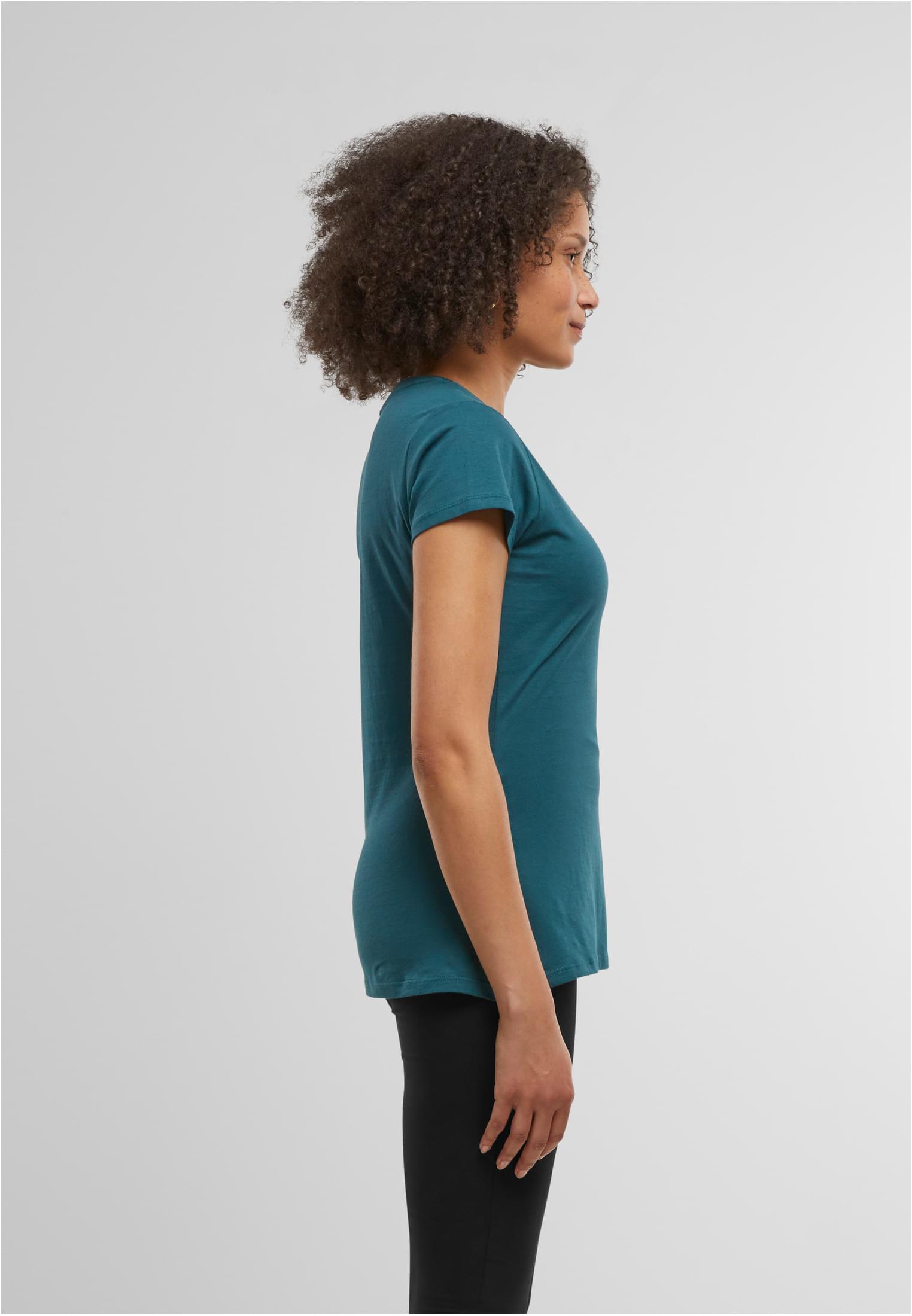 Ladies Basic Tee teal | teal