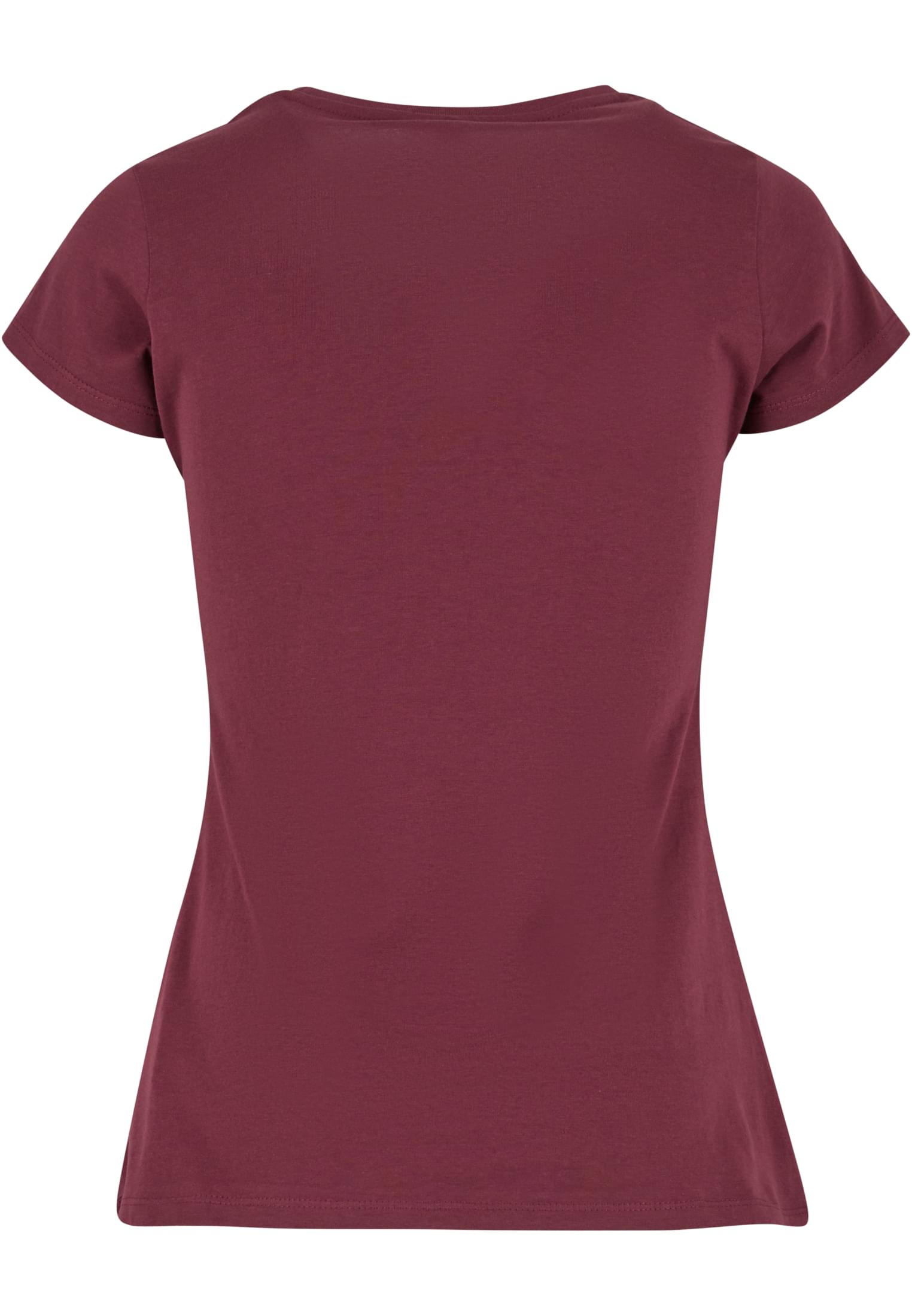 Ladies Basic Tee burgundy | burgundy