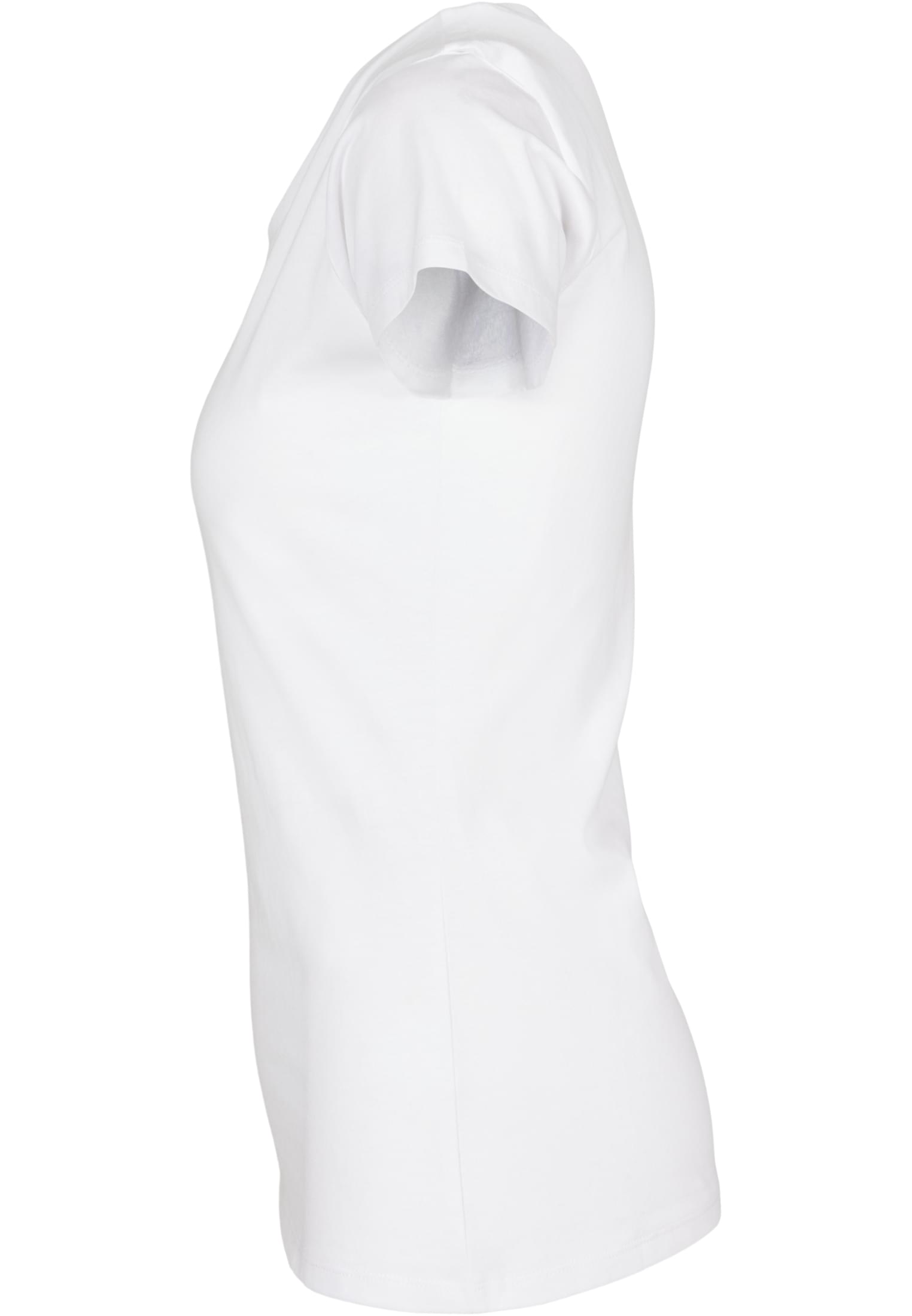 Ladies Basic Tee white | white