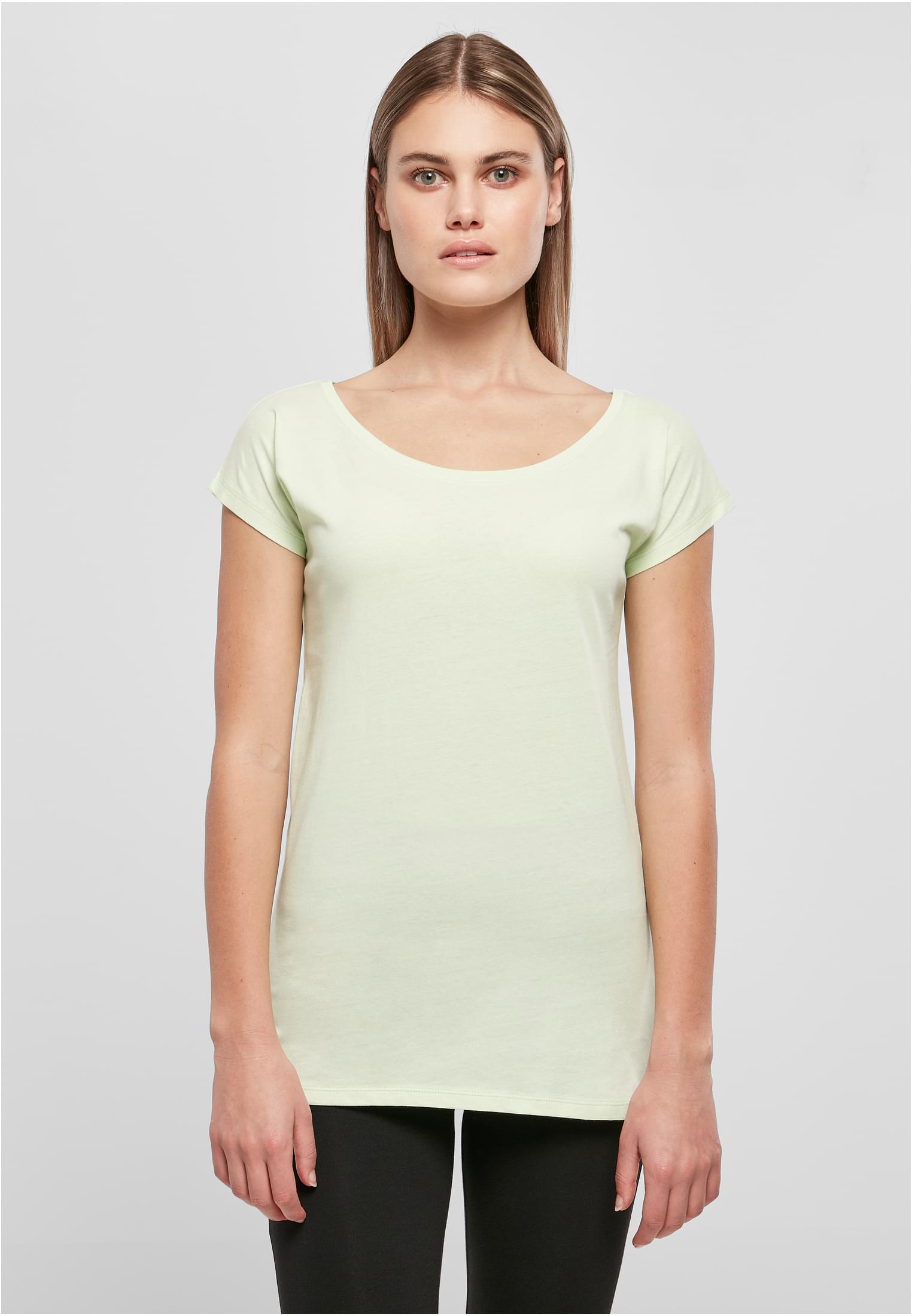 Ladies Wide Neck Tee lightmint | lightmint
