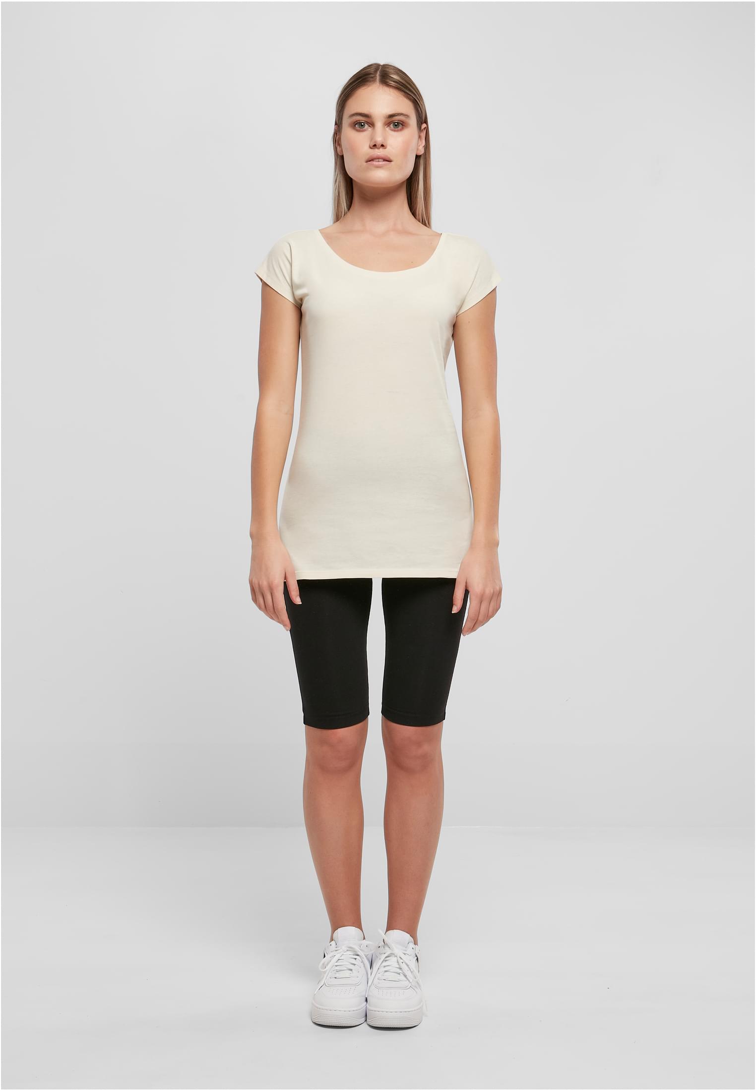 Ladies Wide Neck Tee sand | sand