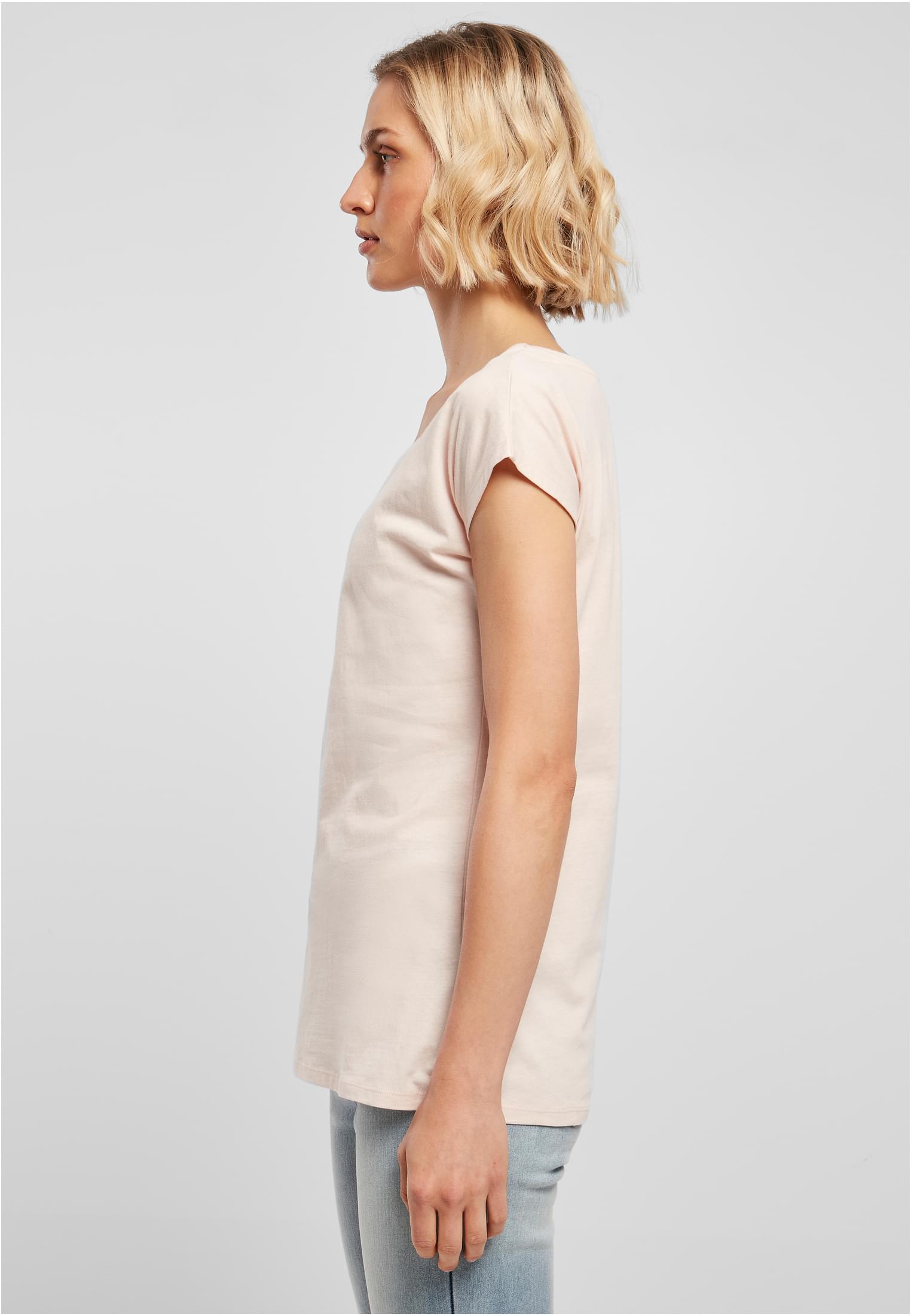 Ladies Wide Neck Tee pink | pink