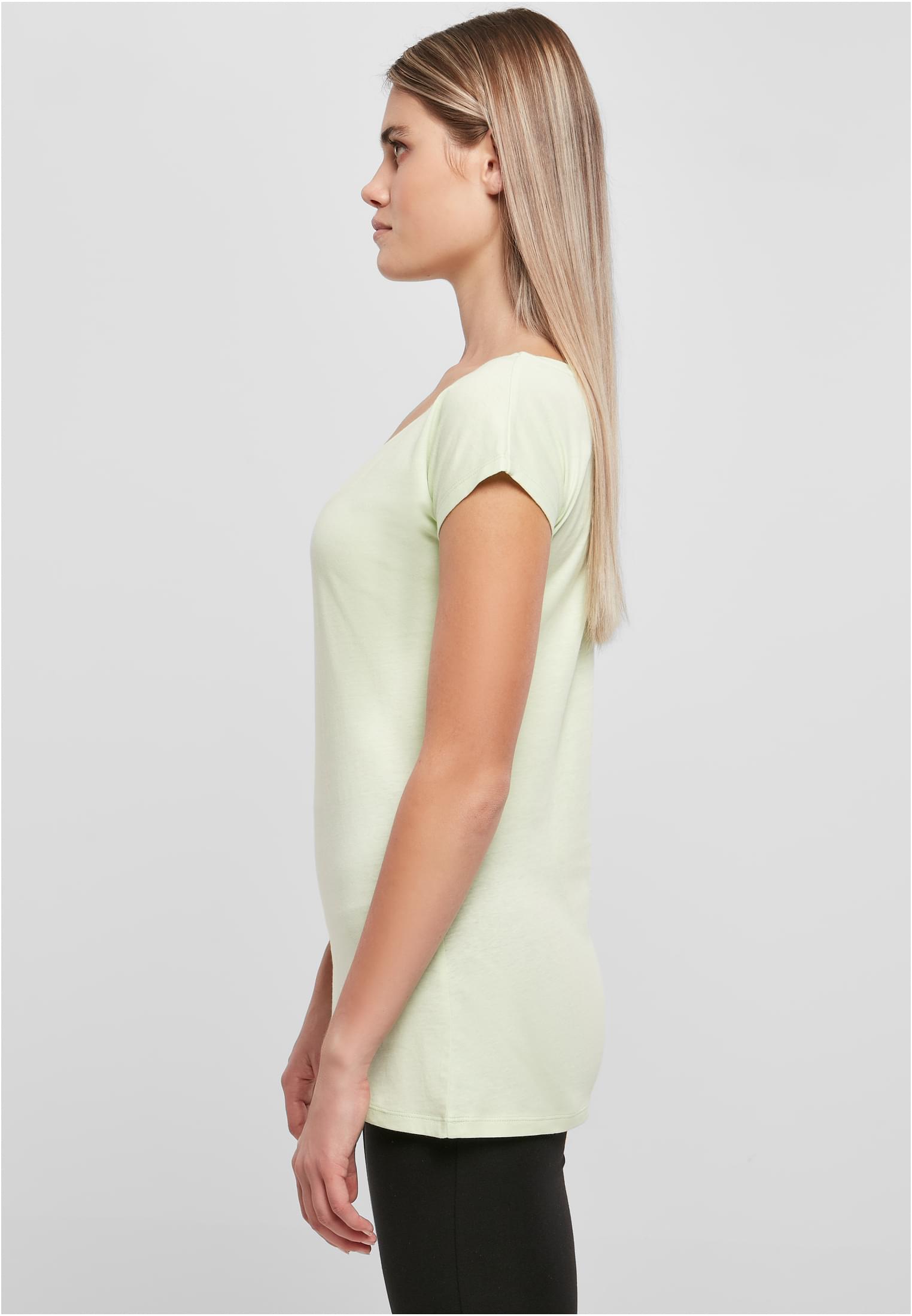Ladies Wide Neck Tee lightmint | lightmint