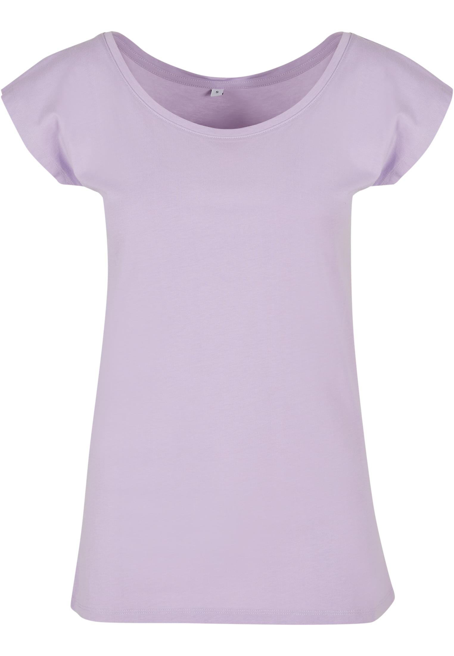 Ladies Wide Neck Tee lilac | lilac