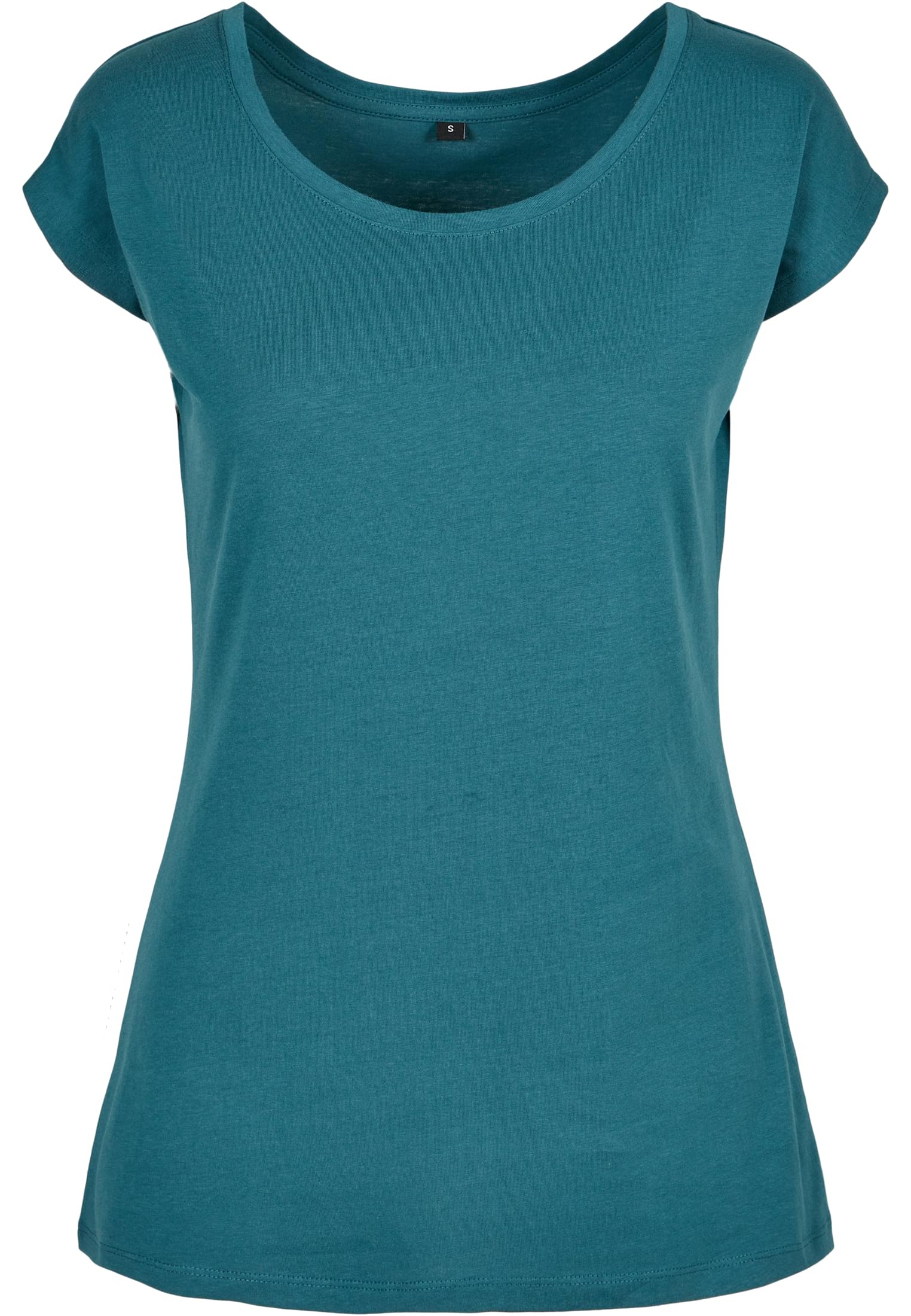 Ladies Wide Neck Tee teal | teal
