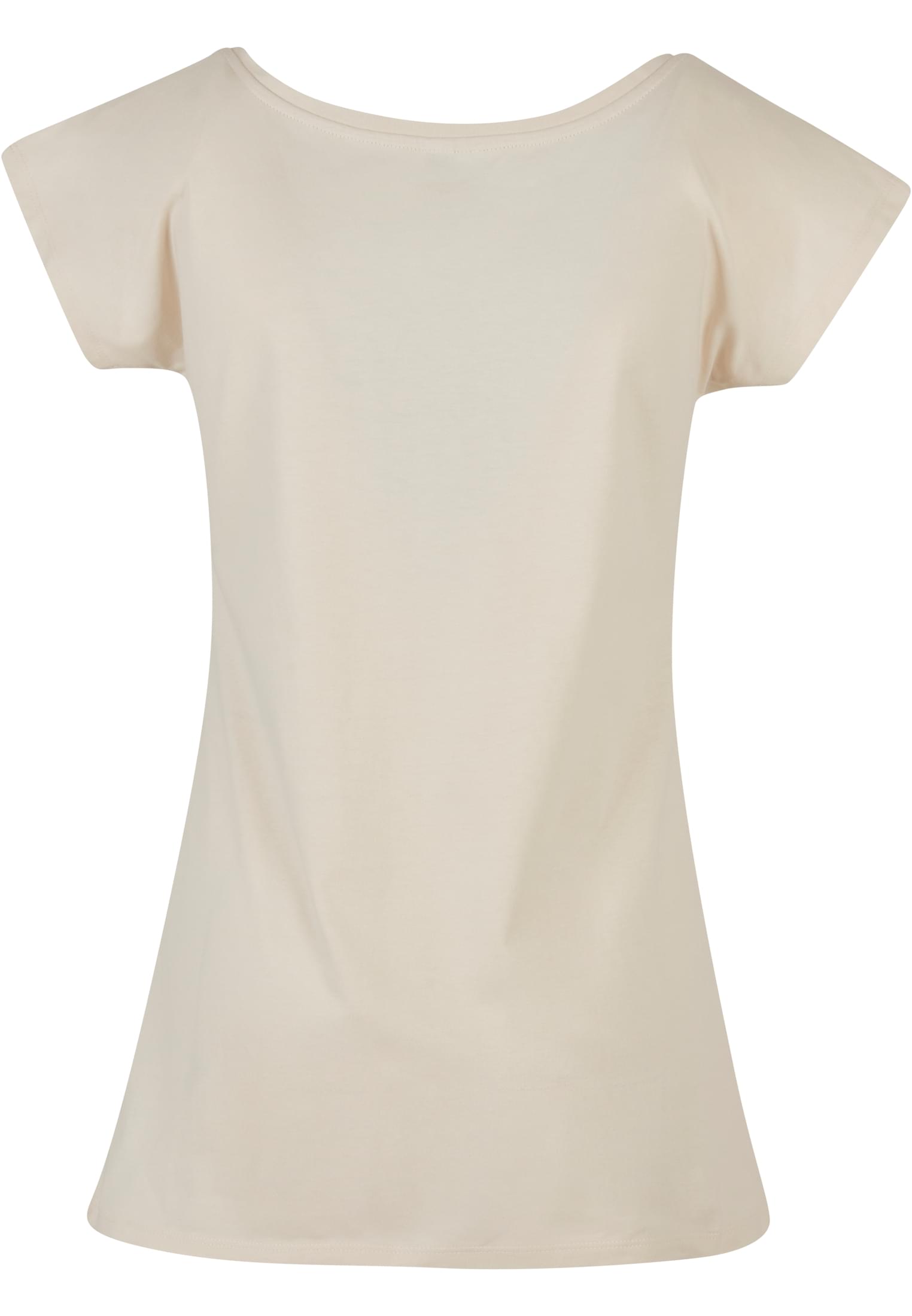 Ladies Wide Neck Tee sand | sand