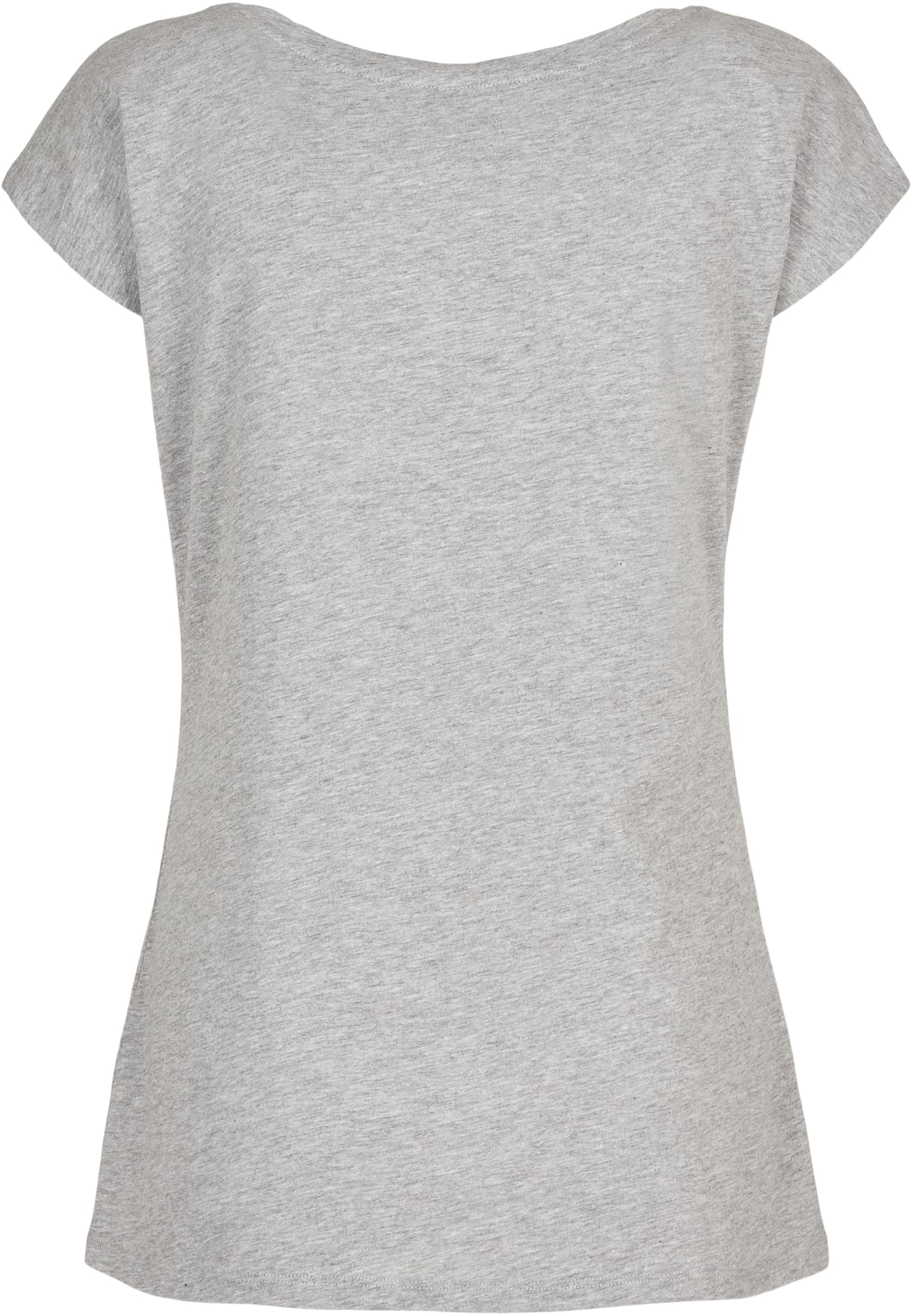 Ladies Wide Neck Tee heather grey | heather grey