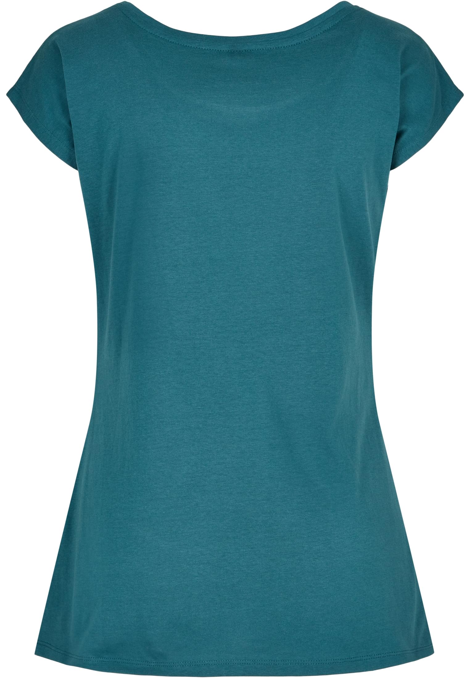 Ladies Wide Neck Tee teal | teal