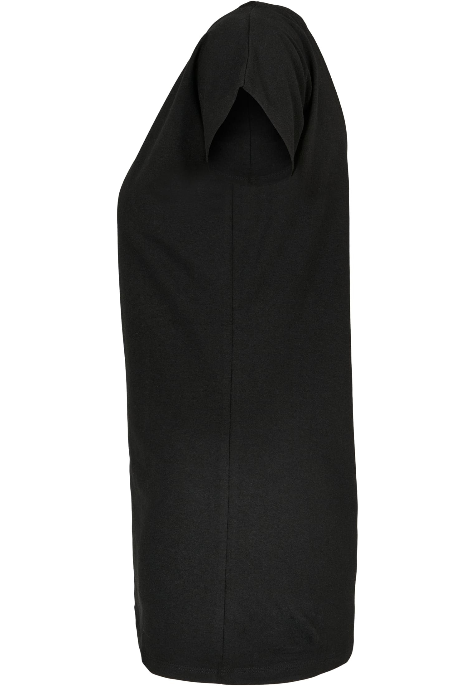 Ladies Wide Neck Tee black | black