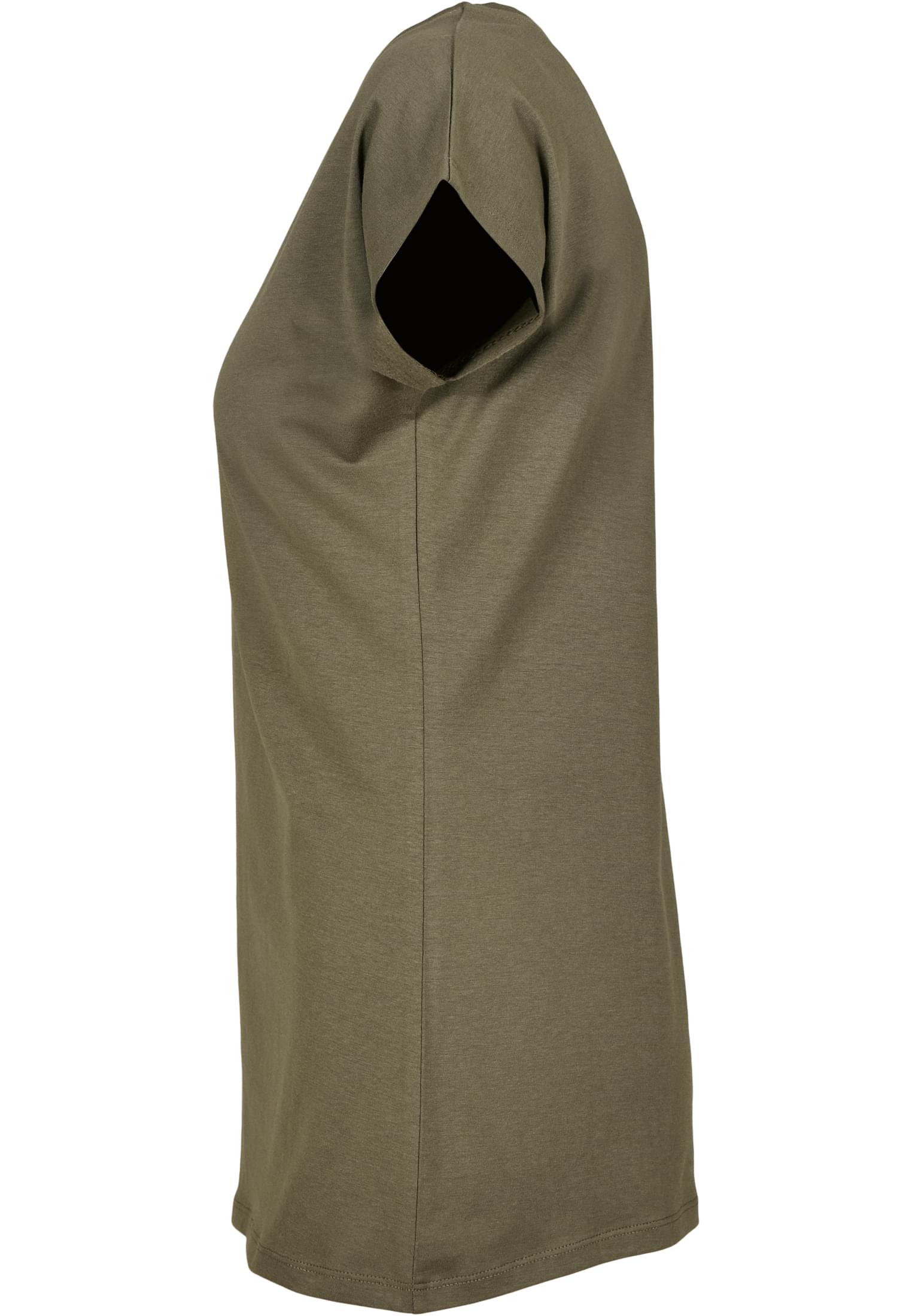 Ladies Wide Neck Tee olive | olive