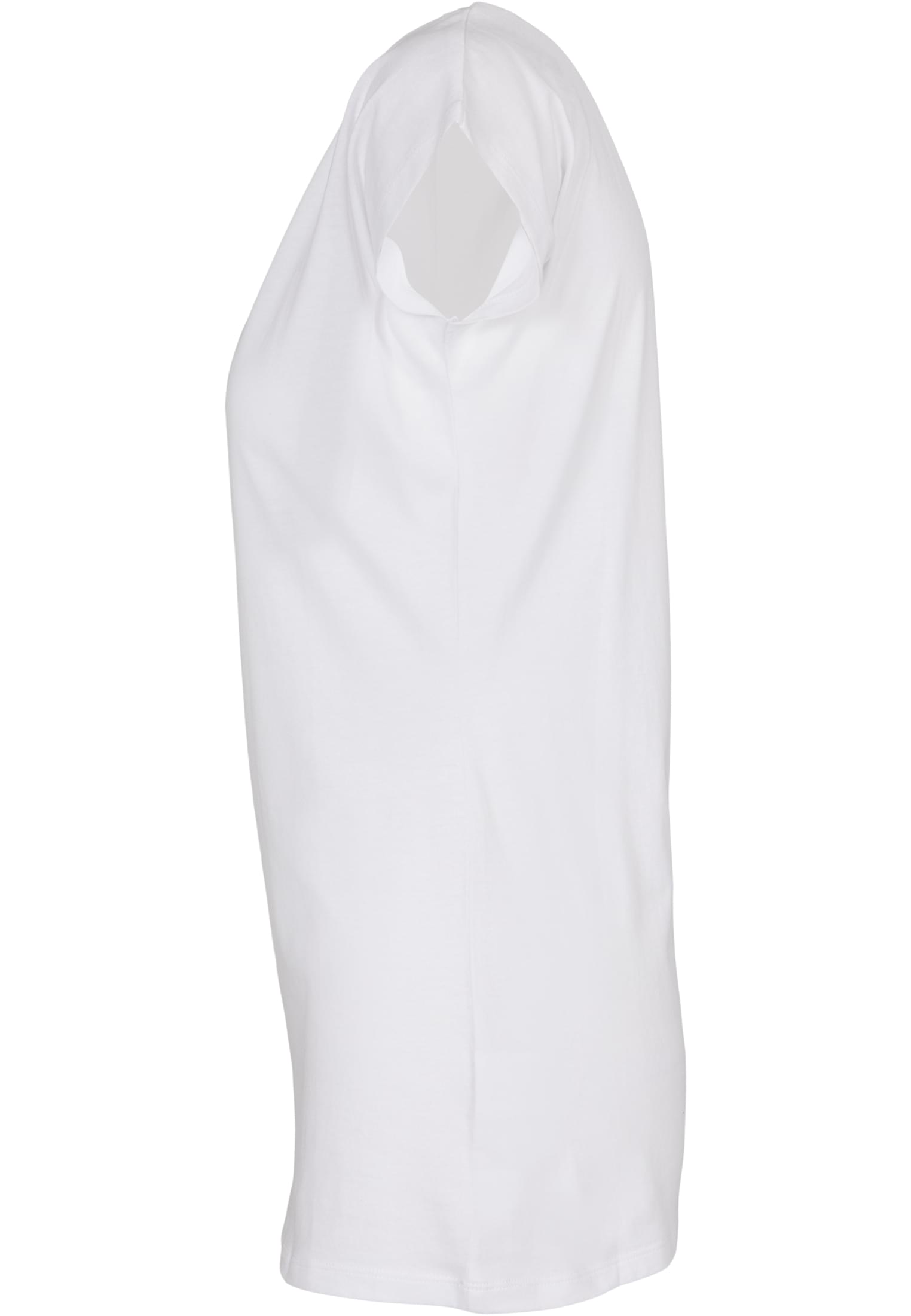 Ladies Wide Neck Tee white | white