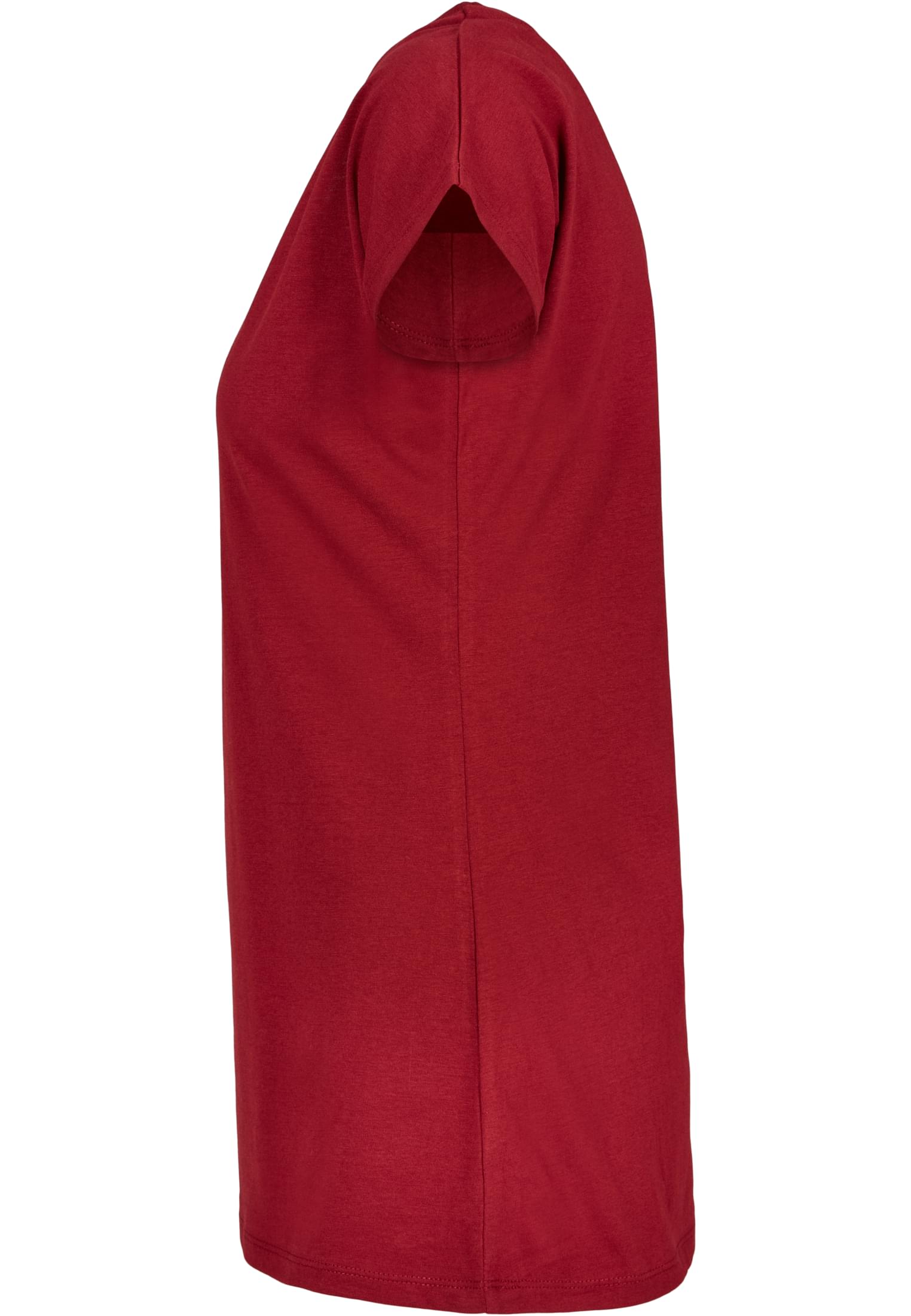 Ladies Wide Neck Tee burgundy | burgundy