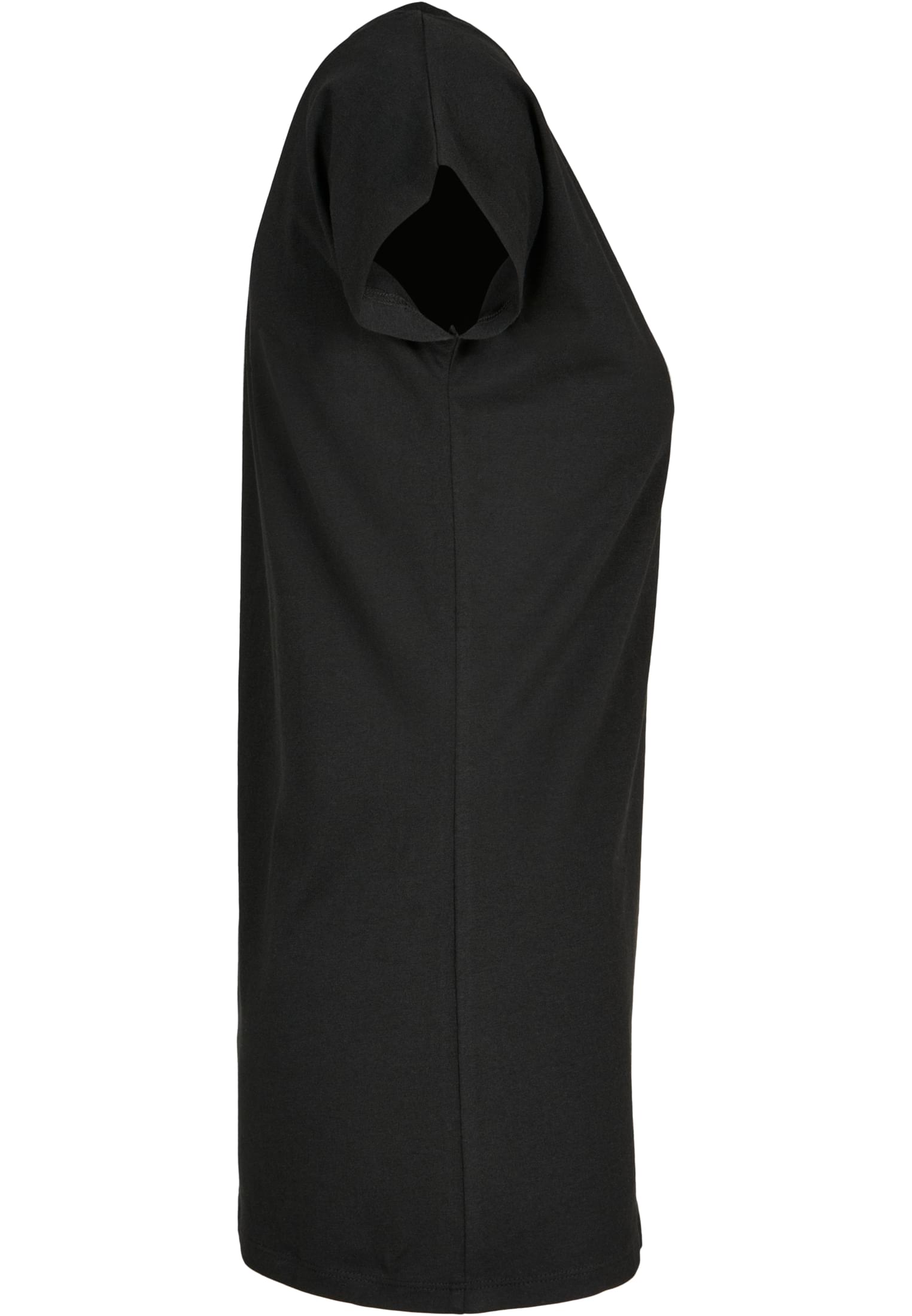 Ladies Wide Neck Tee black | black