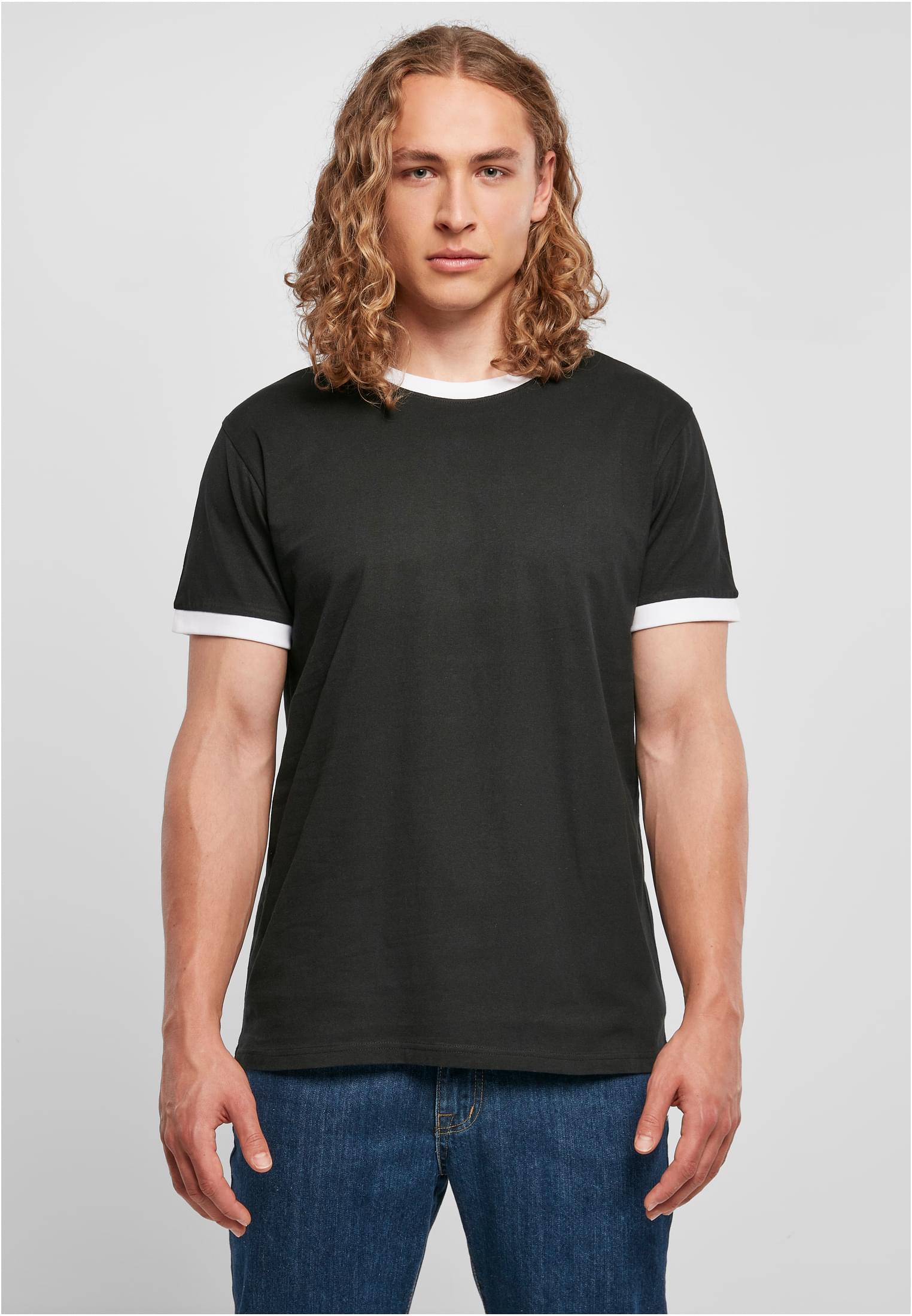Ringer Tee black/white | black/white