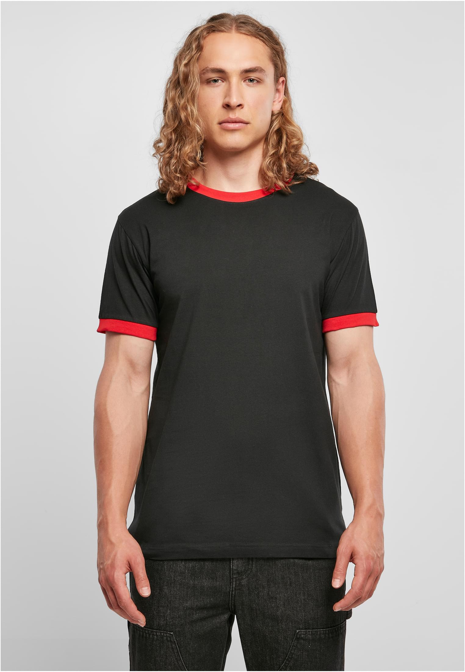Ringer Tee black/cityred | black/cityred