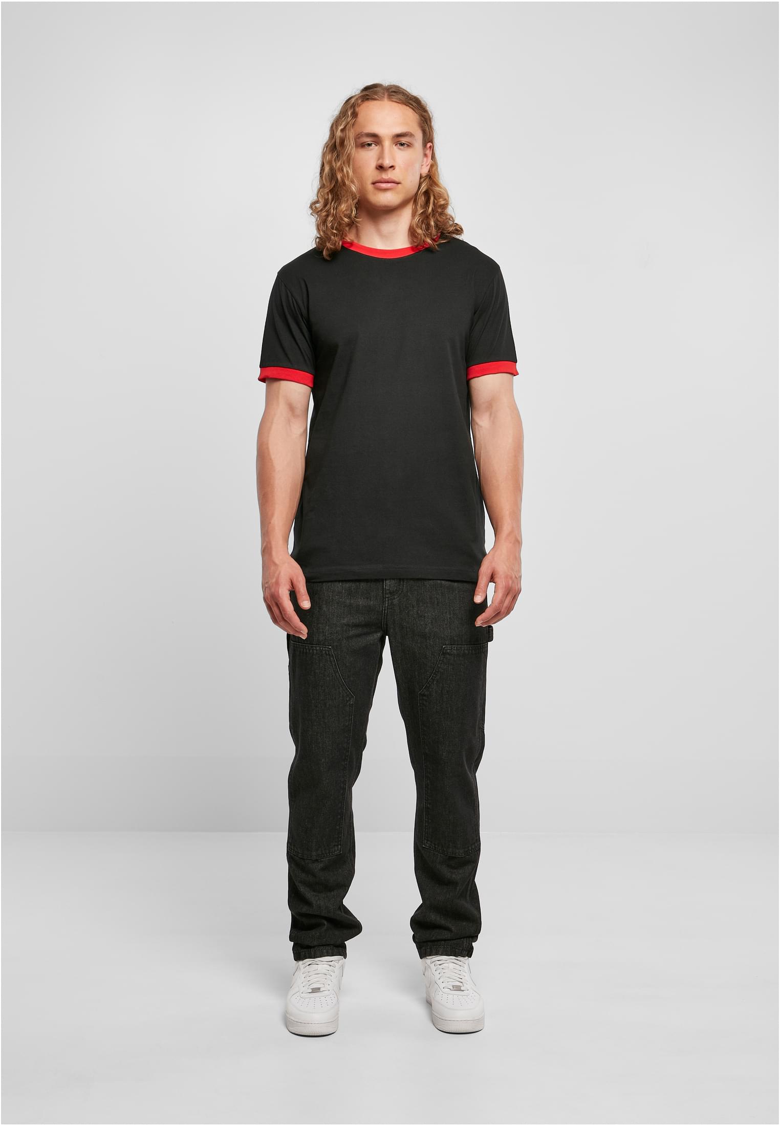 Ringer Tee black/cityred | black/cityred