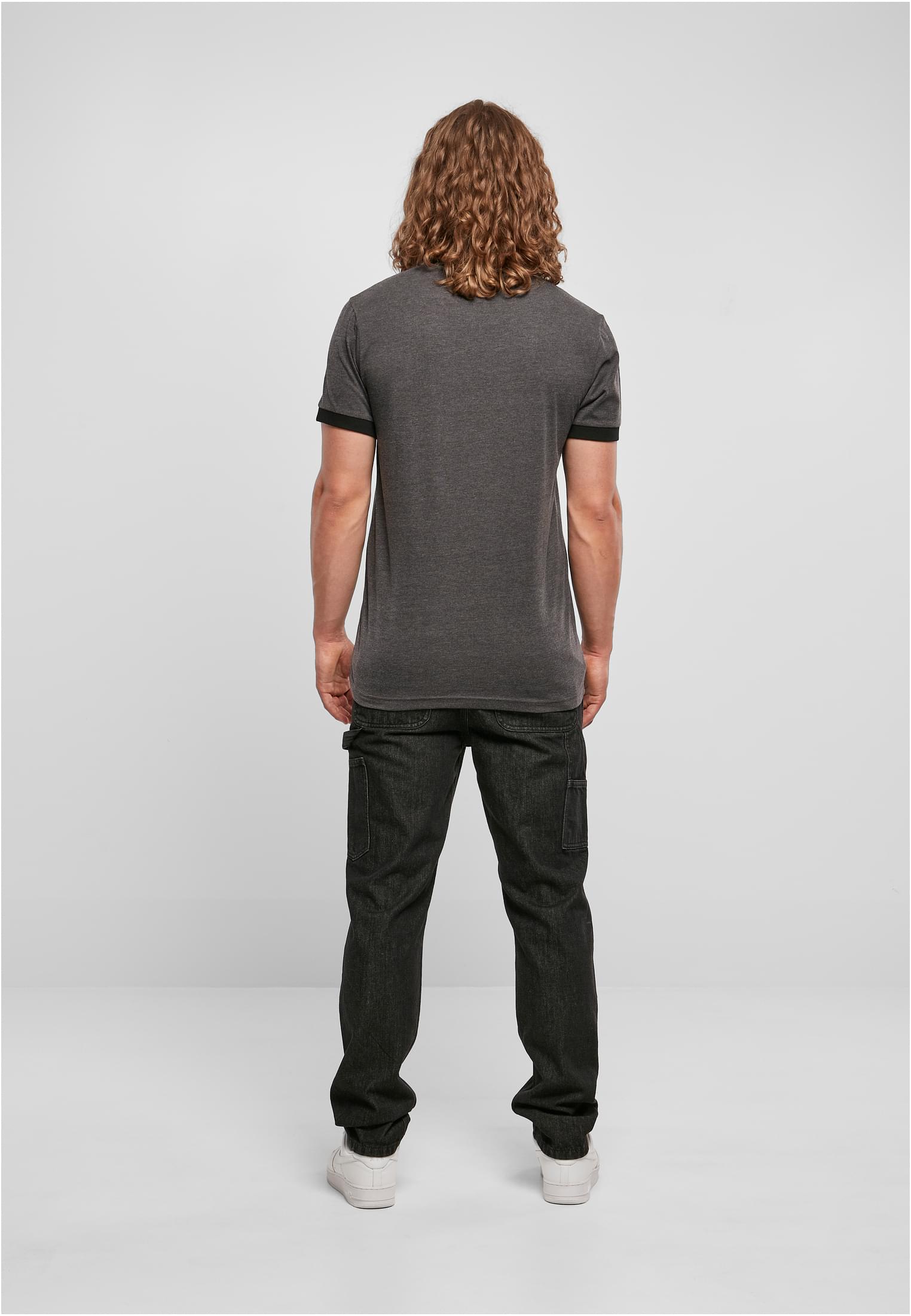 Ringer Tee charcoal/black | charcoal/black