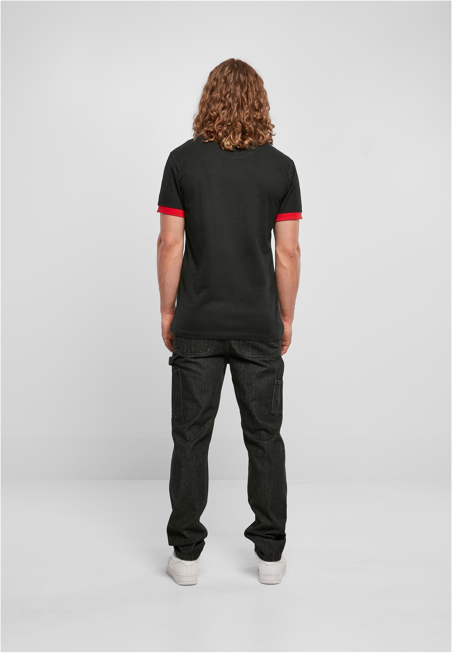 Ringer Tee black/cityred | black/cityred