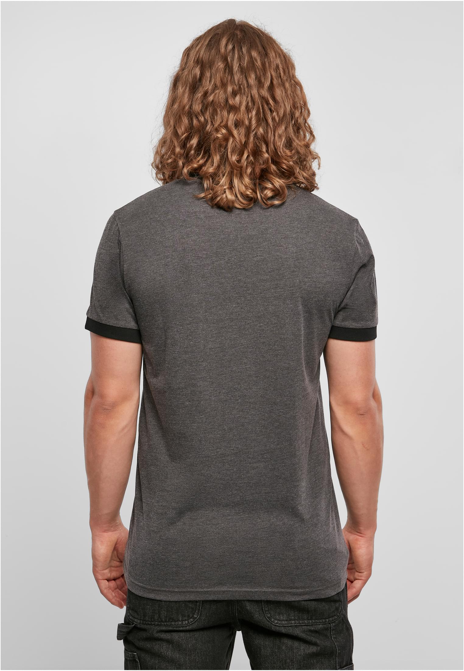 Ringer Tee charcoal/black | charcoal/black