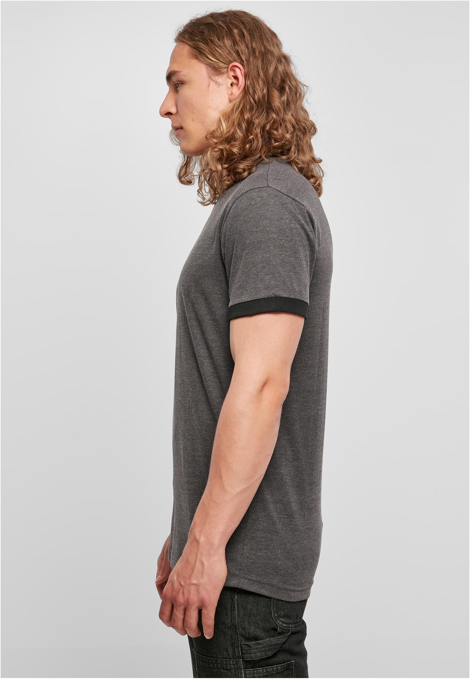 Ringer Tee charcoal/black | charcoal/black