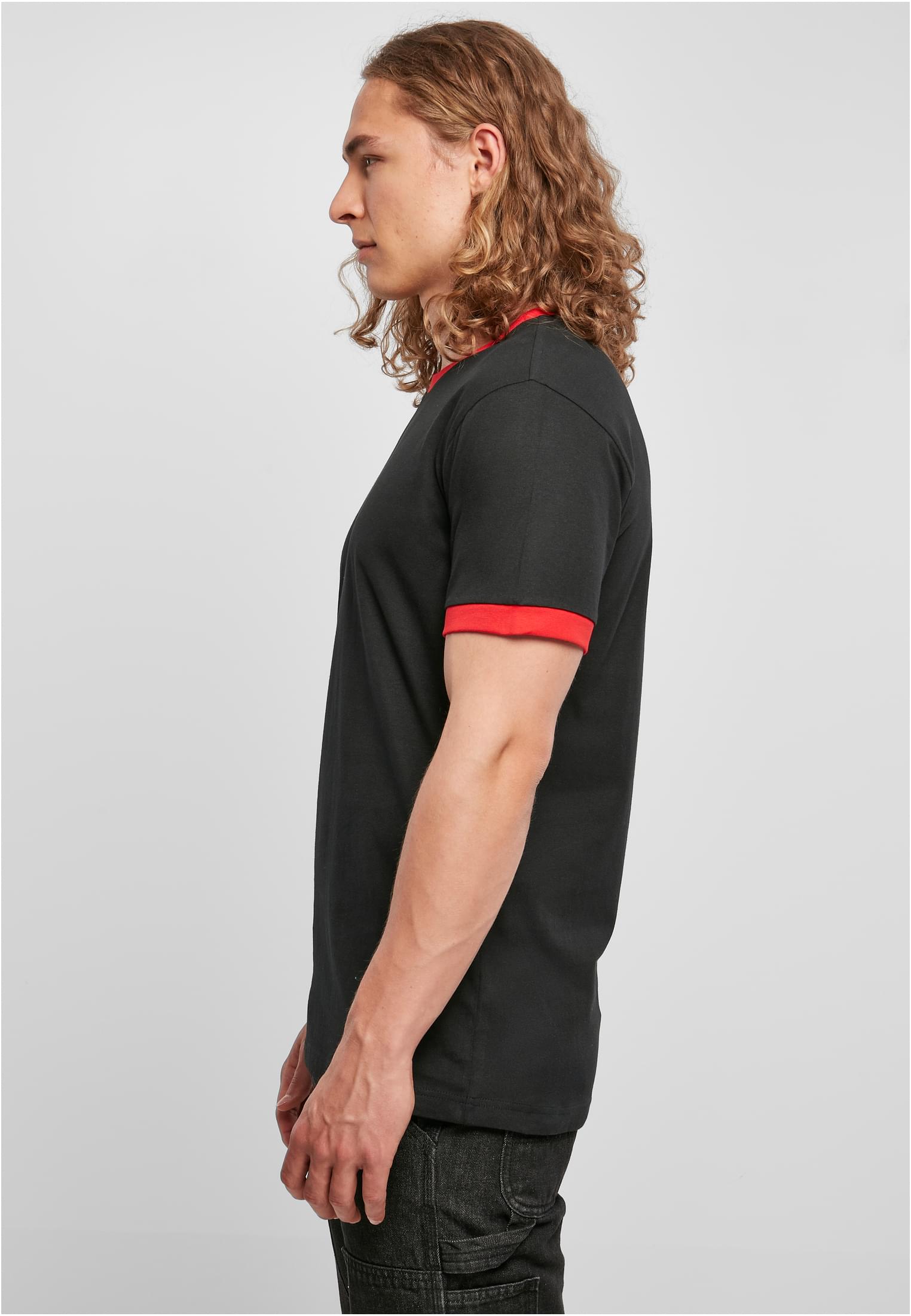 Ringer Tee black/cityred | black/cityred