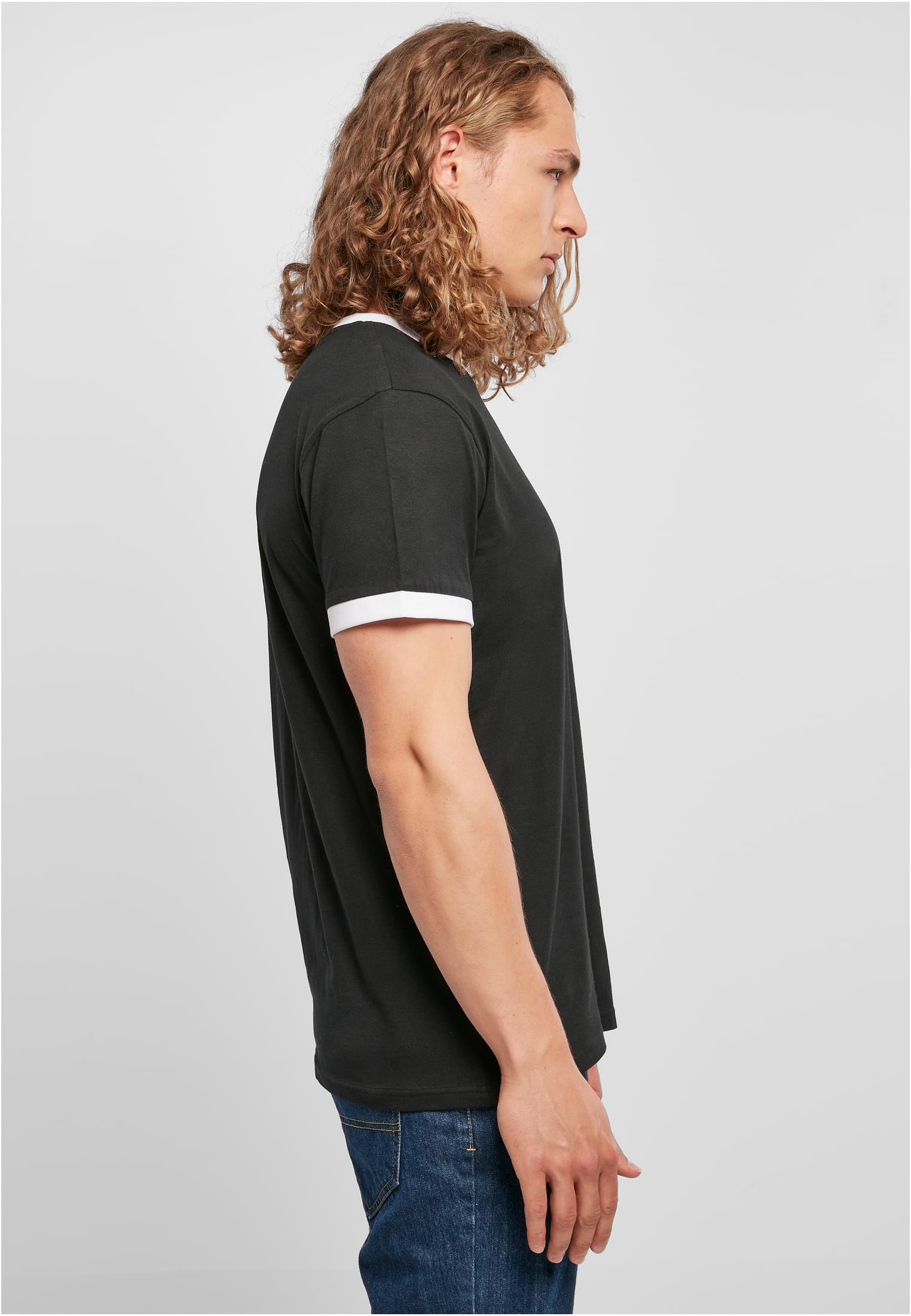 Ringer Tee black/white | black/white