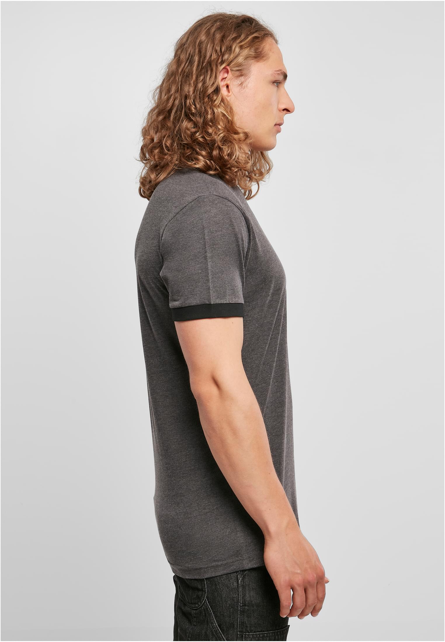 Ringer Tee charcoal/black | charcoal/black