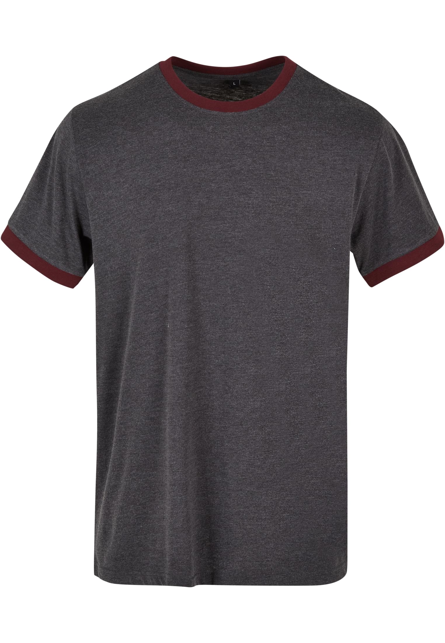 Ringer Tee charcoal/cherry | charcoal/cherry