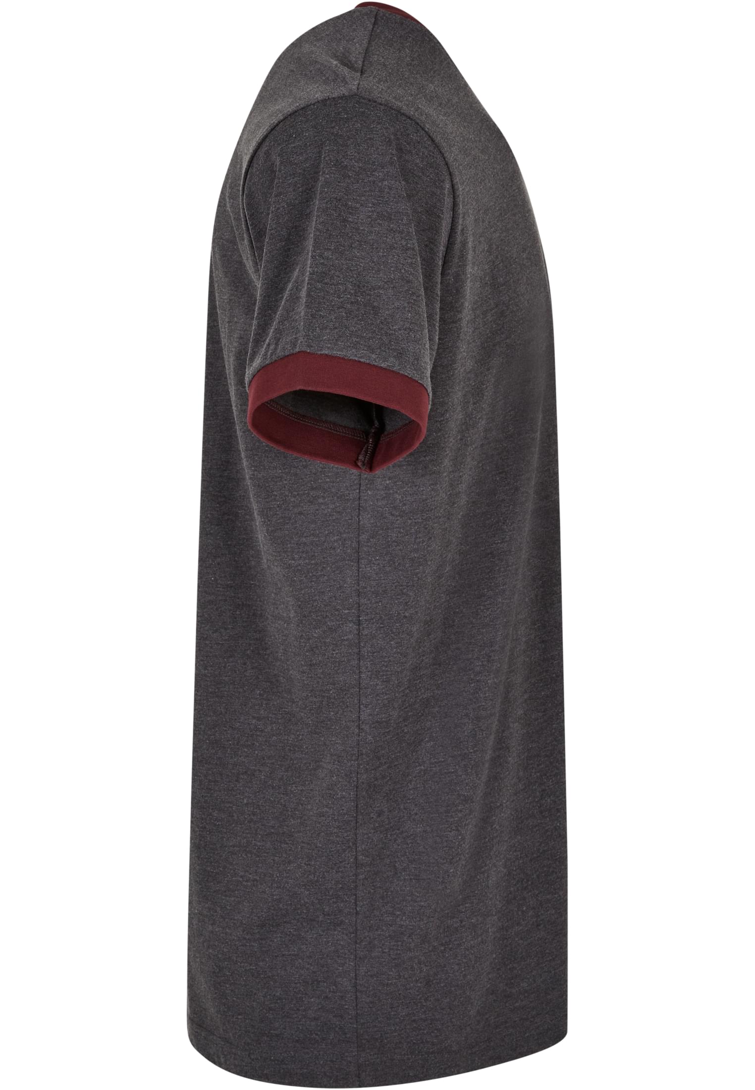 Ringer Tee charcoal/cherry | charcoal/cherry