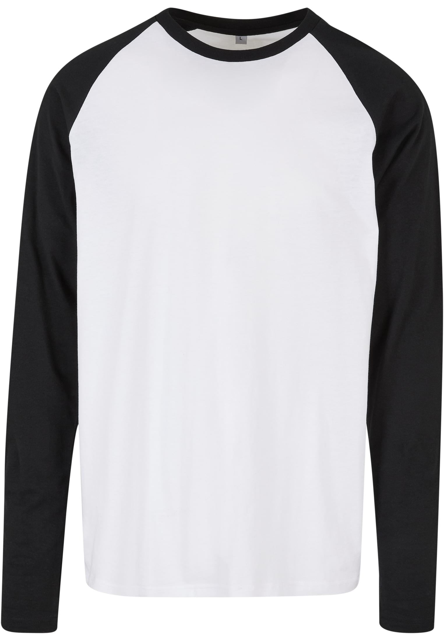 Contrast Raglan Longsleeve white/black | white/black
