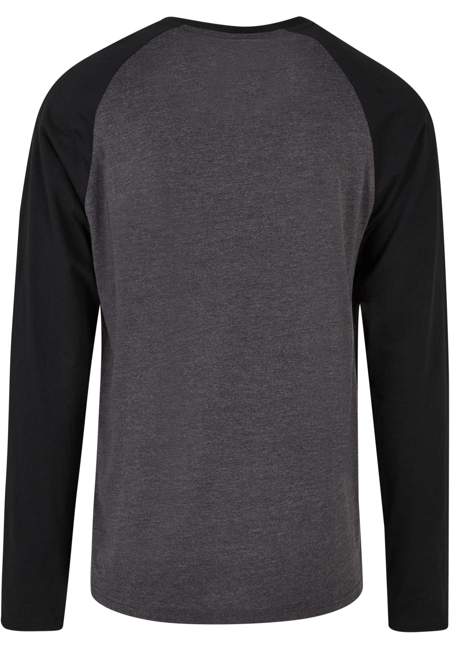 Contrast Raglan Longsleeve charcoal/black | charcoal/black