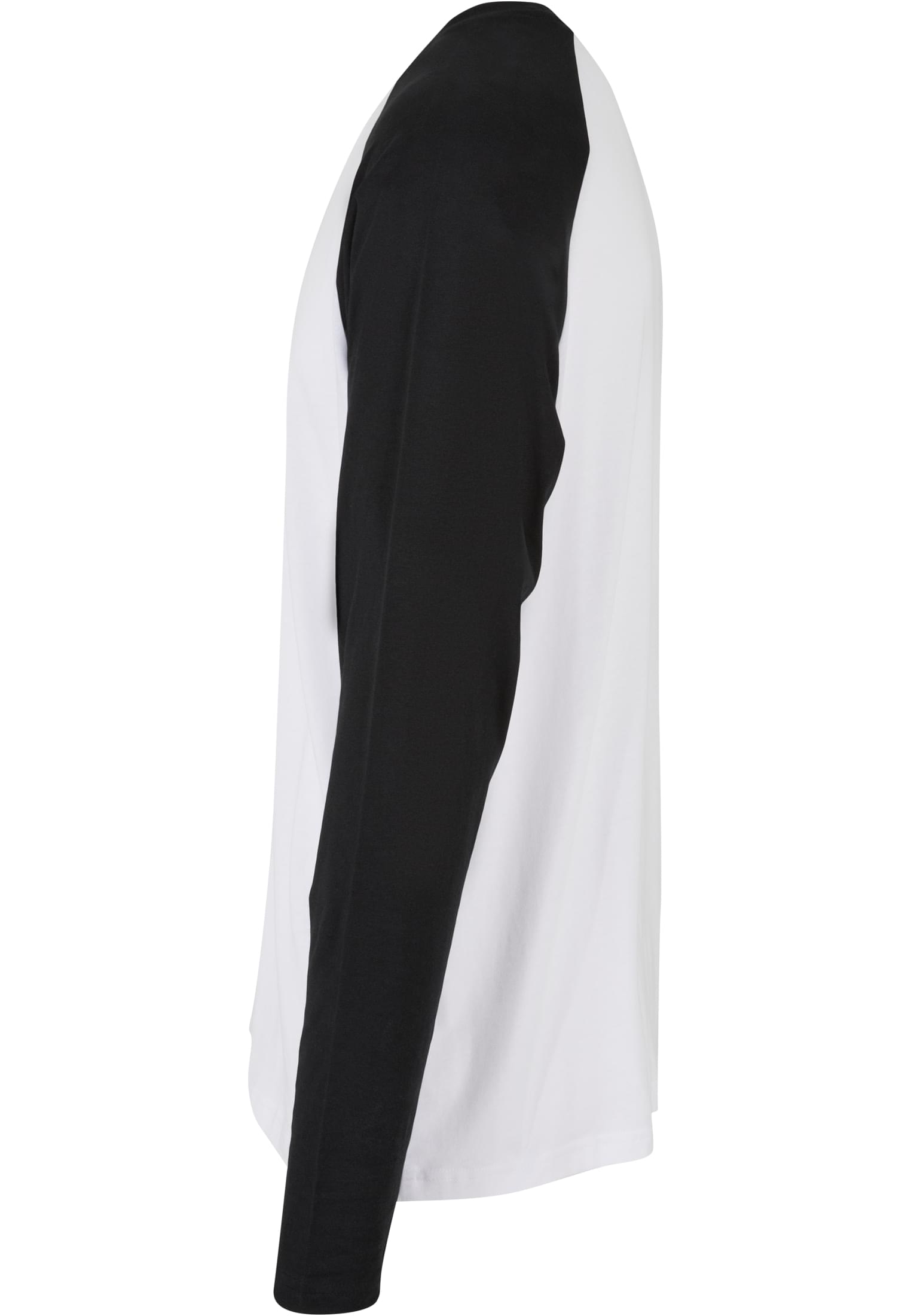 Contrast Raglan Longsleeve white/black | white/black