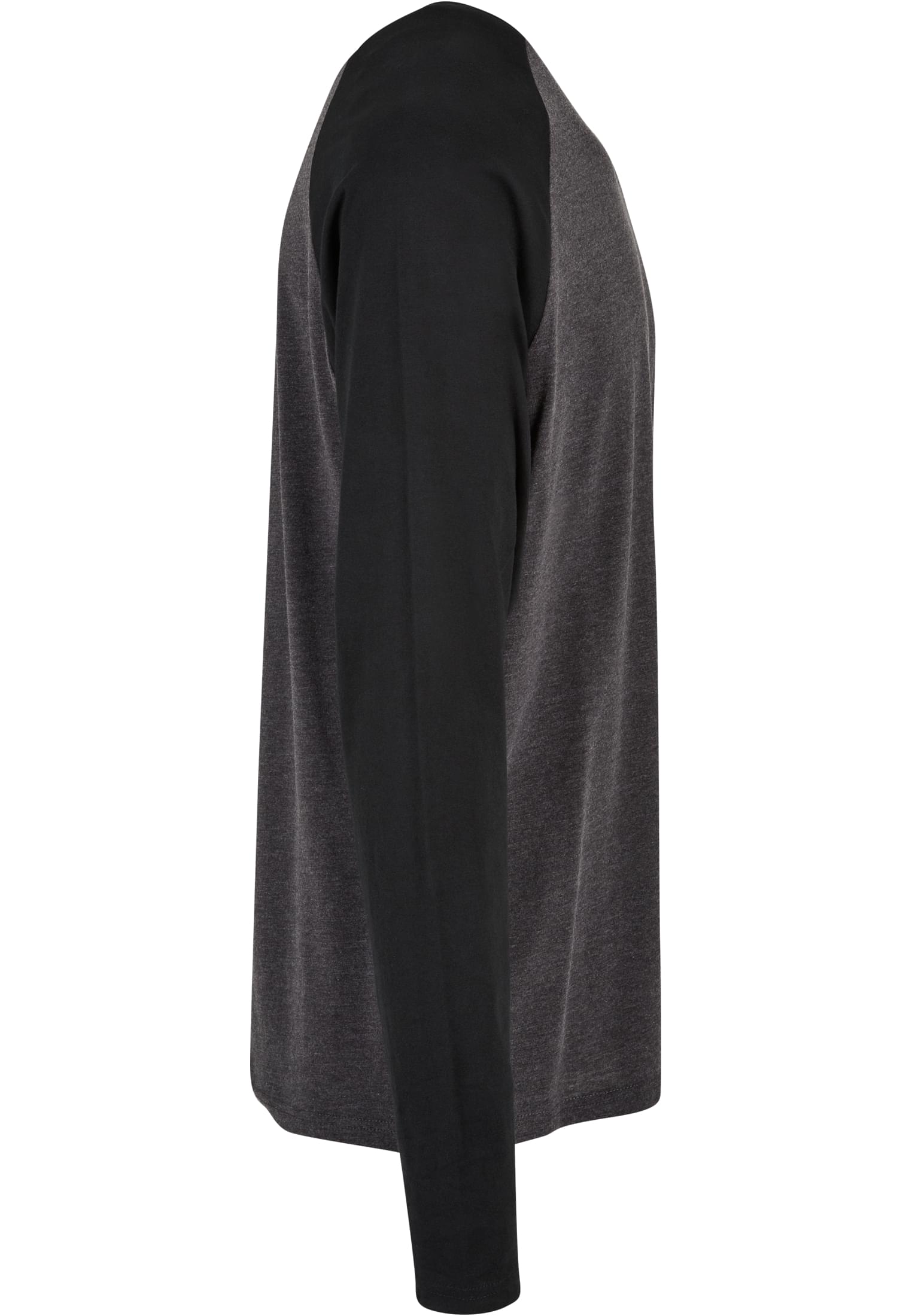 Contrast Raglan Longsleeve charcoal/black | charcoal/black