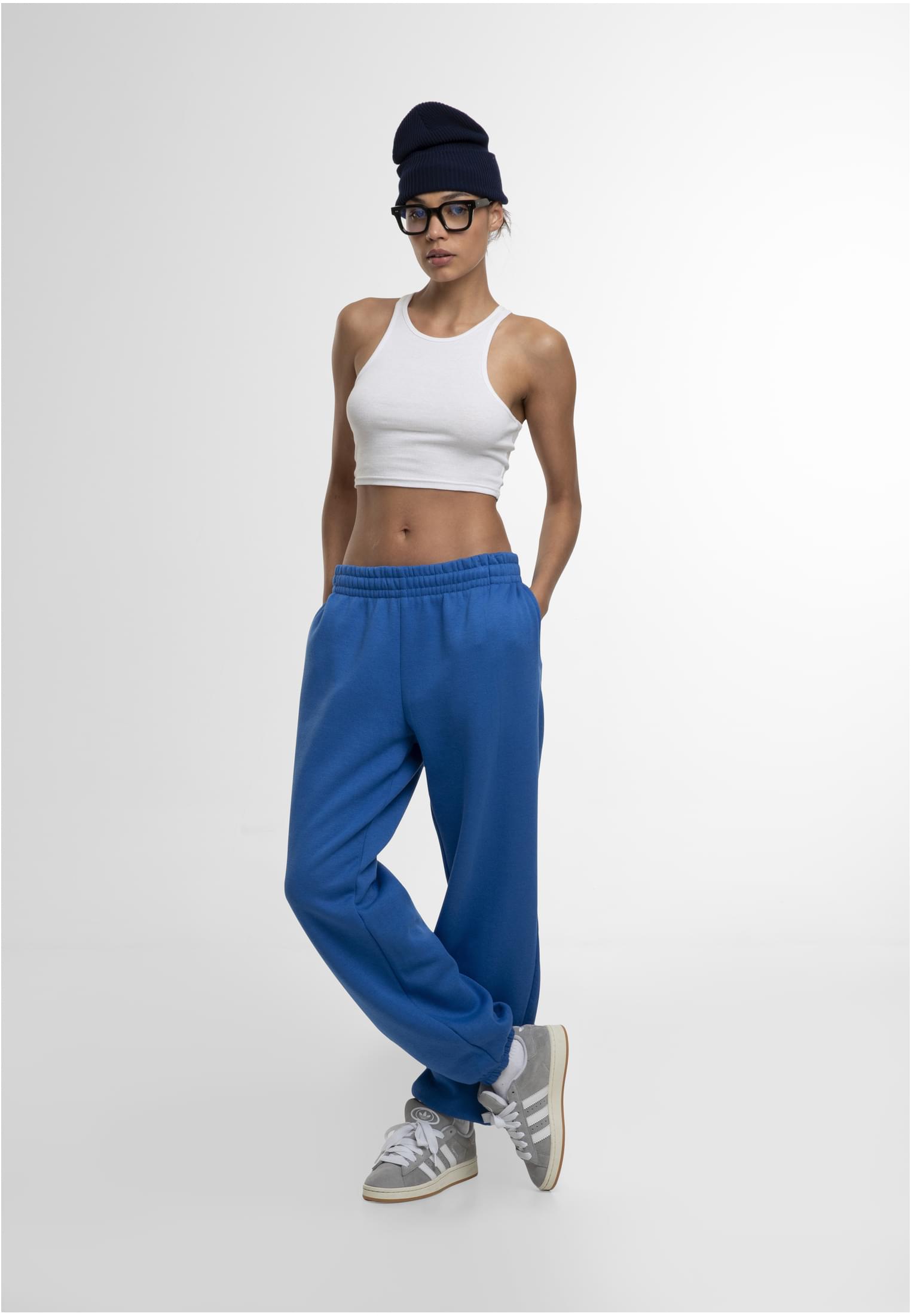 Ladies Basic Sweatpants intenseblue | intenseblue