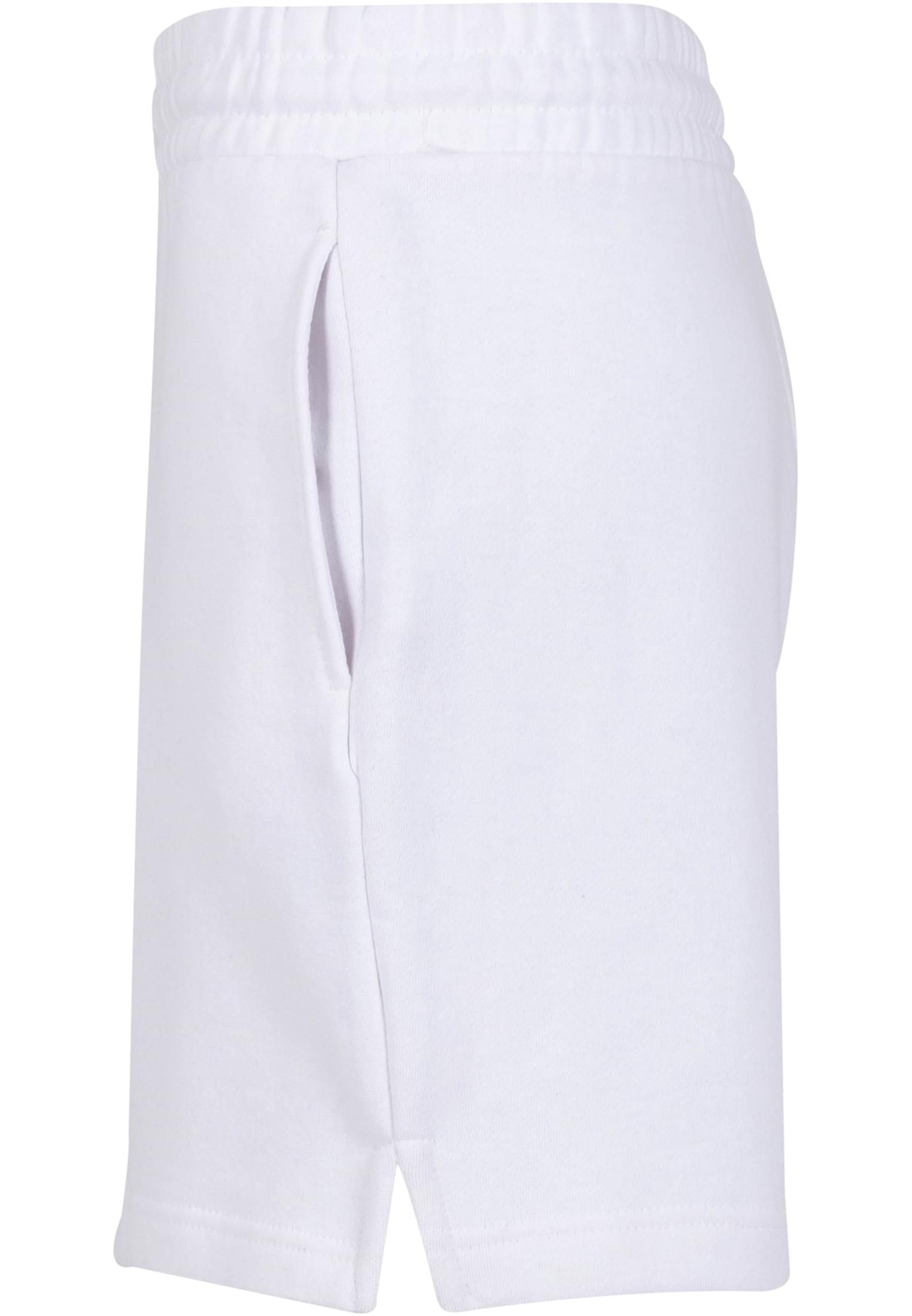 Ladies Basic Sweatshorts white | white