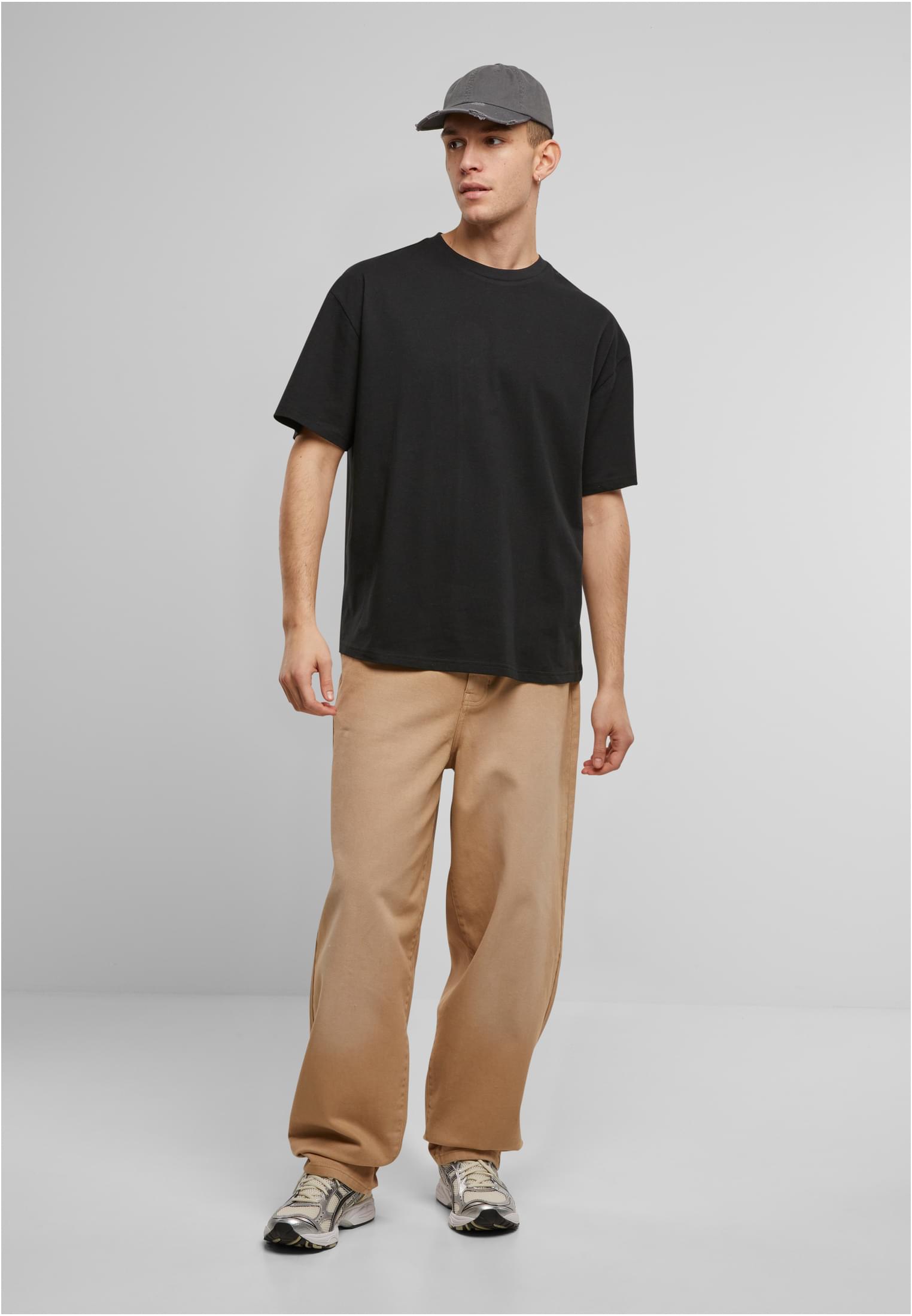 Light Basic Loose Tee black | black