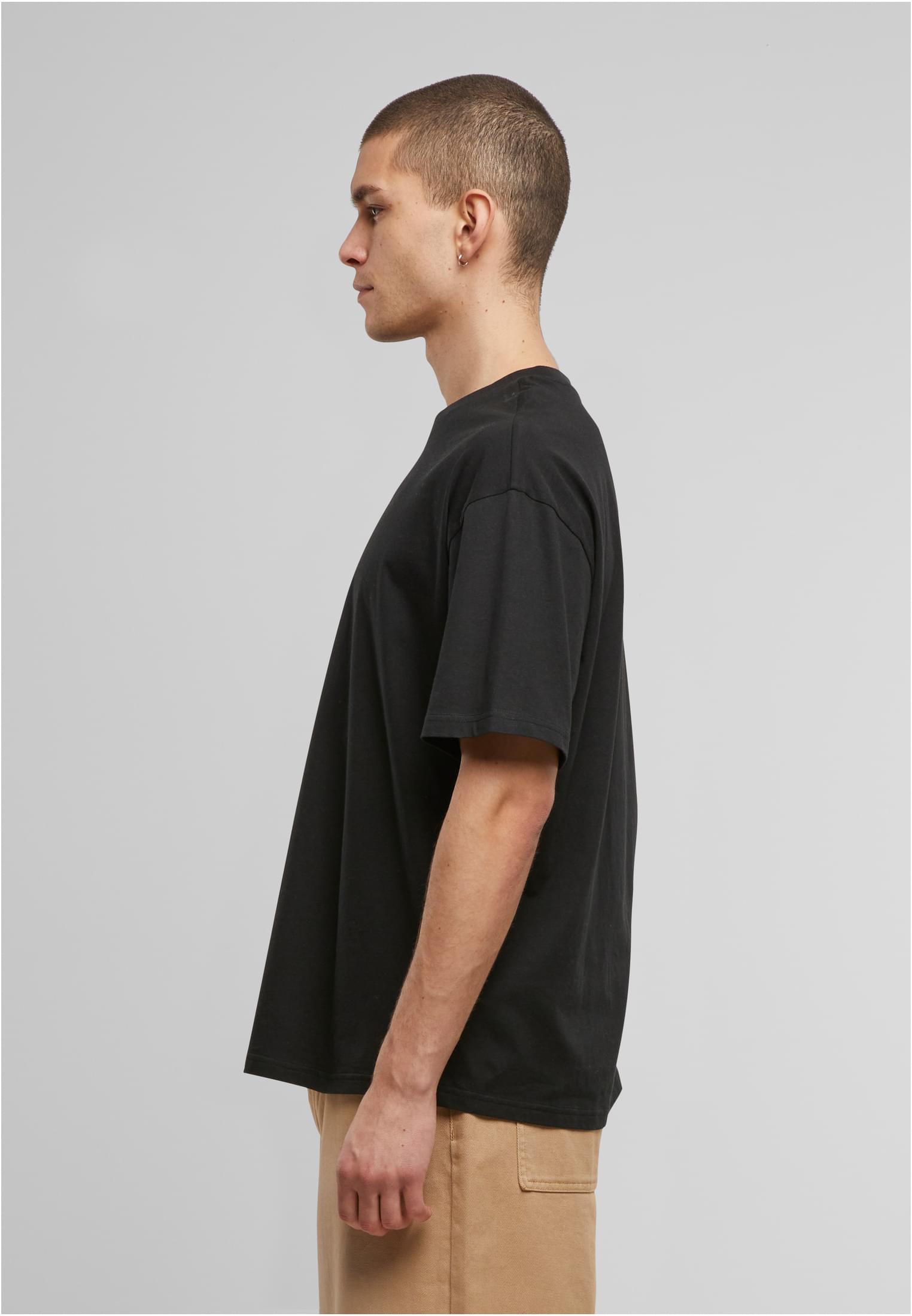 Light Basic Loose Tee black | black