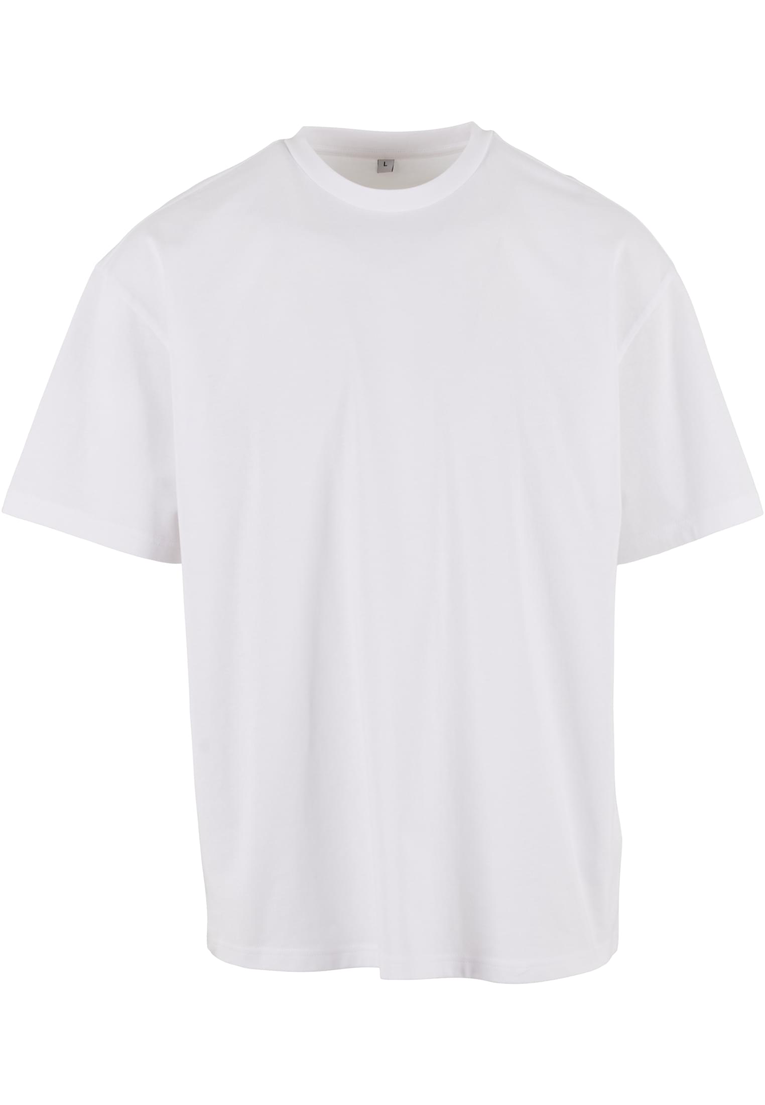 Light Basic Loose Tee white | white