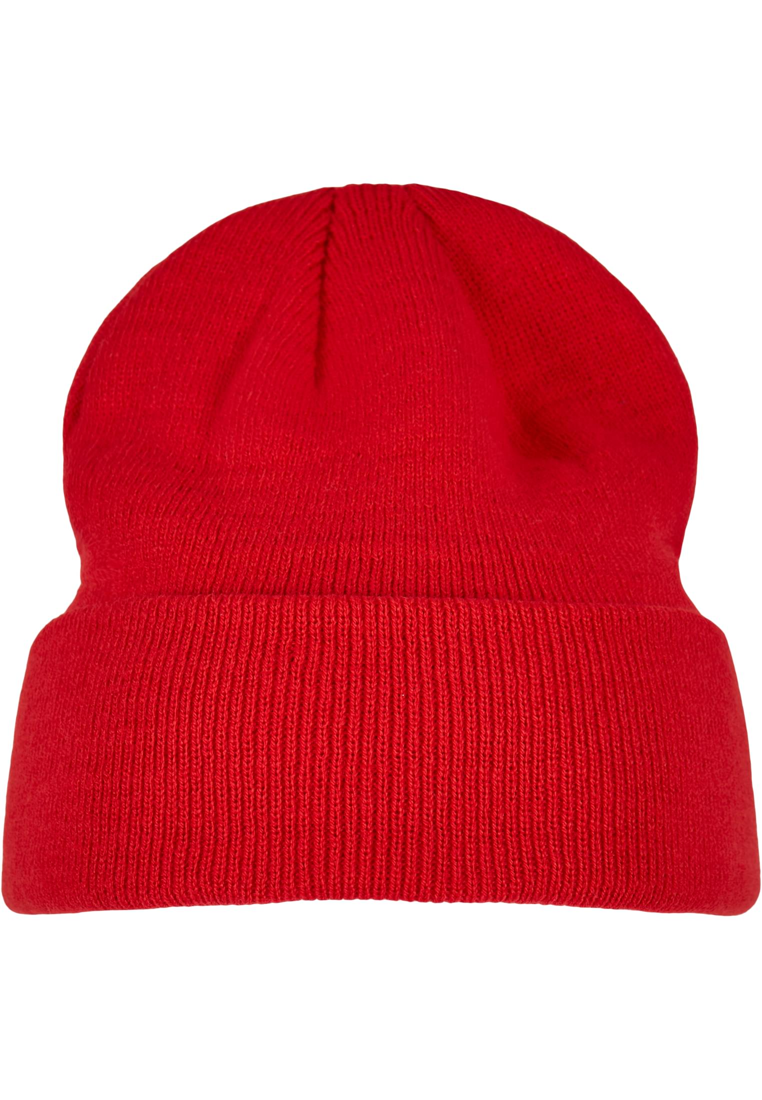 Heavy Knit Beanie red | red
