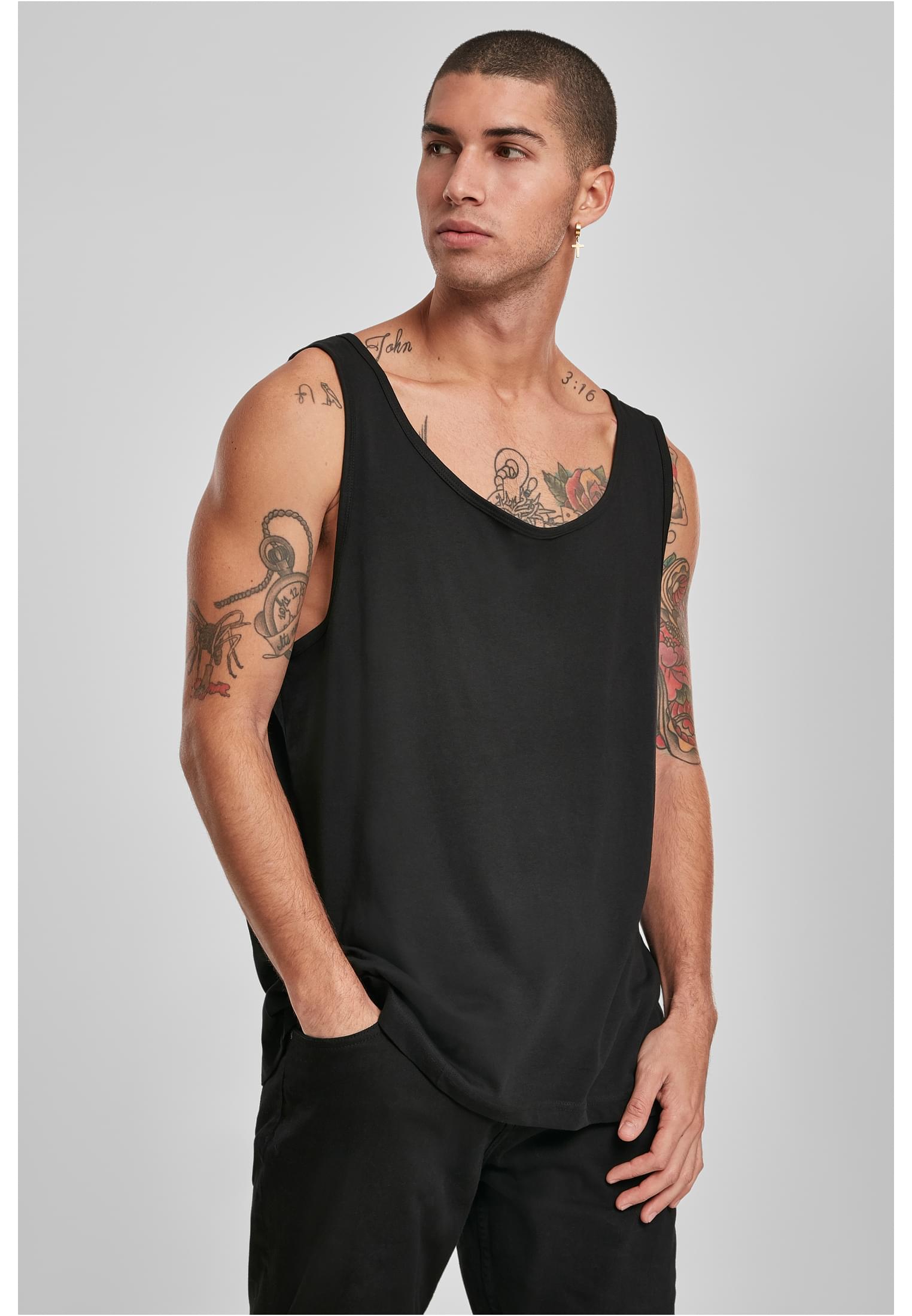 Jersey Big Tank black | black