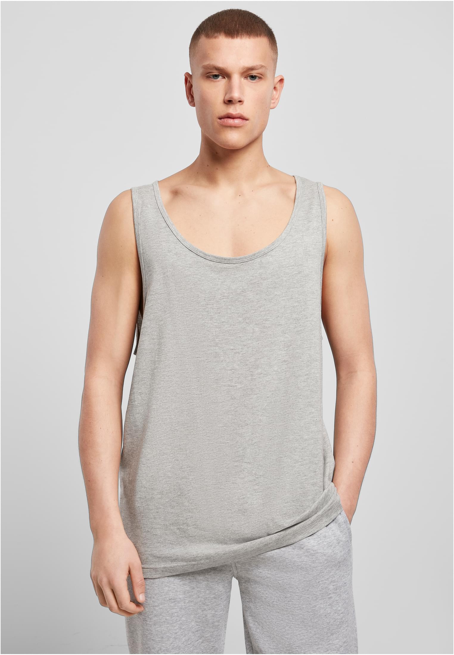 Jersey Big Tank heather grey | heather grey