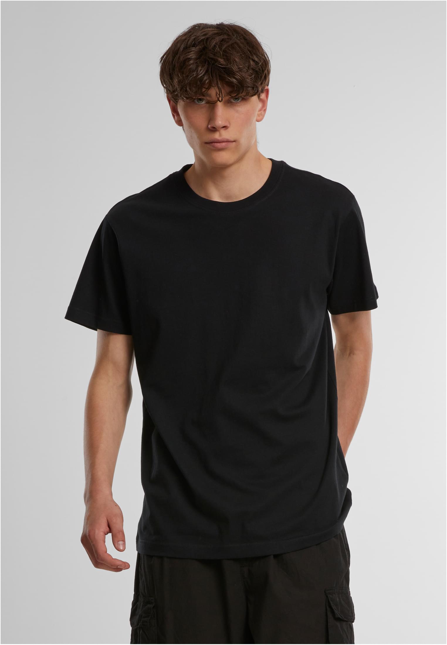 T-Shirt Round Neck 3-Pack blk/h.grey/wht | blk/h.grey/wht