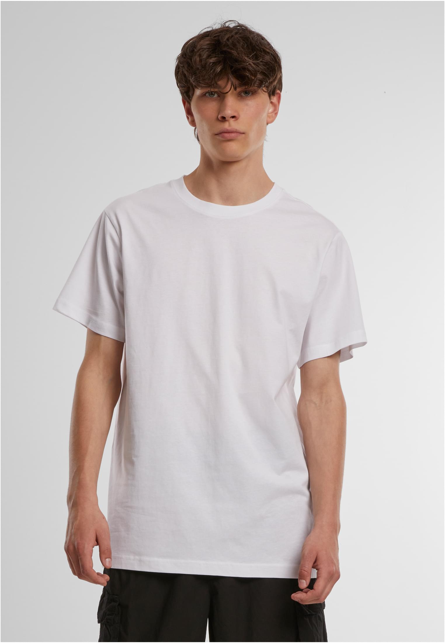 T-Shirt Round Neck white | white