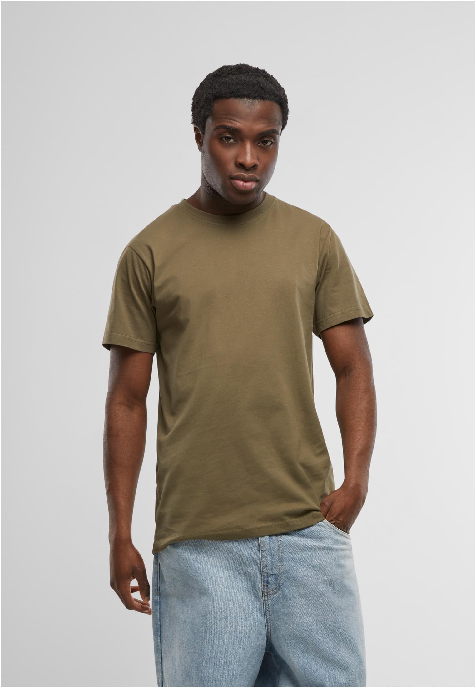 T-Shirt Round Neck naturalolive | naturalolive