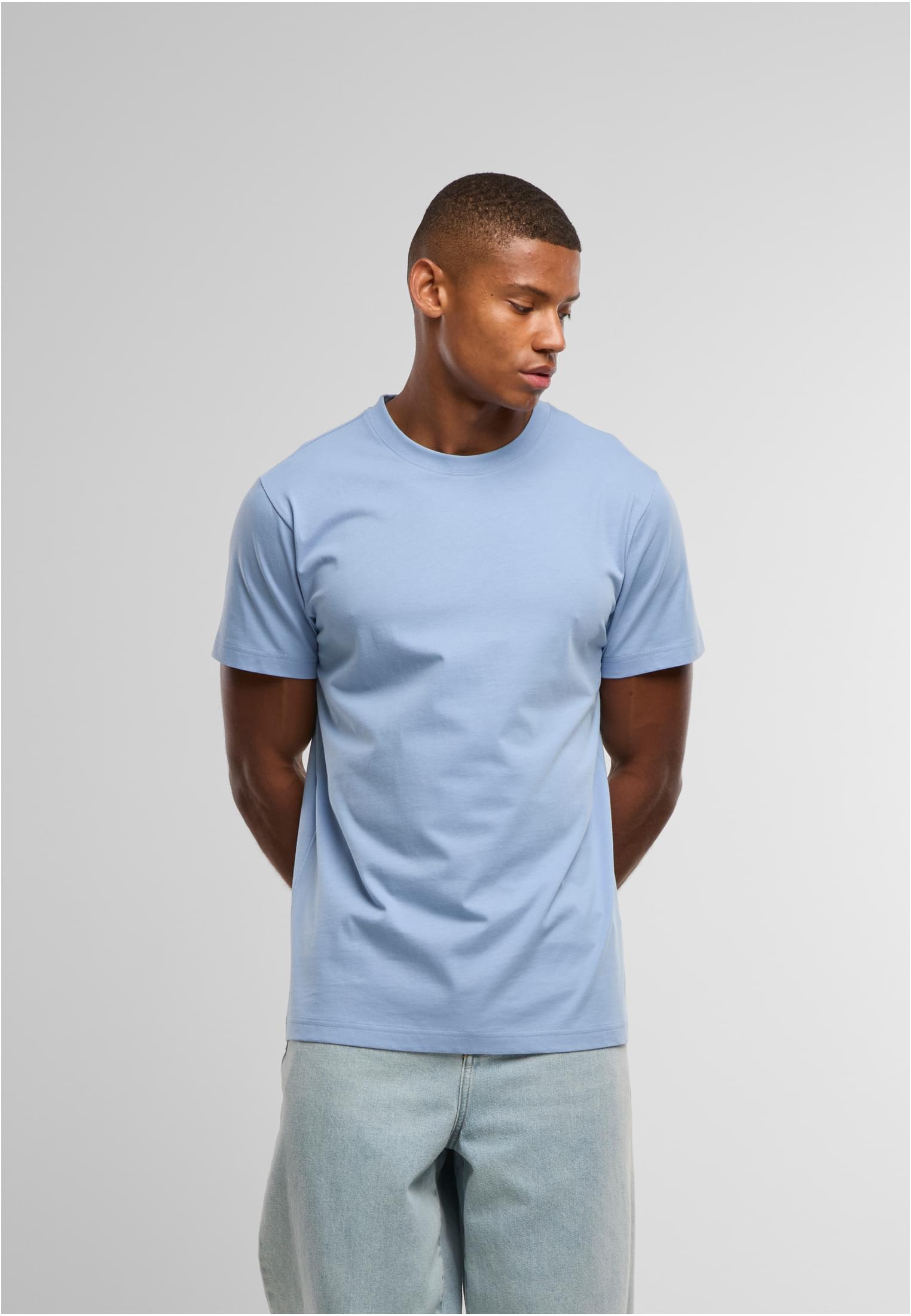T-Shirt Round Neck powderblue | powderblue