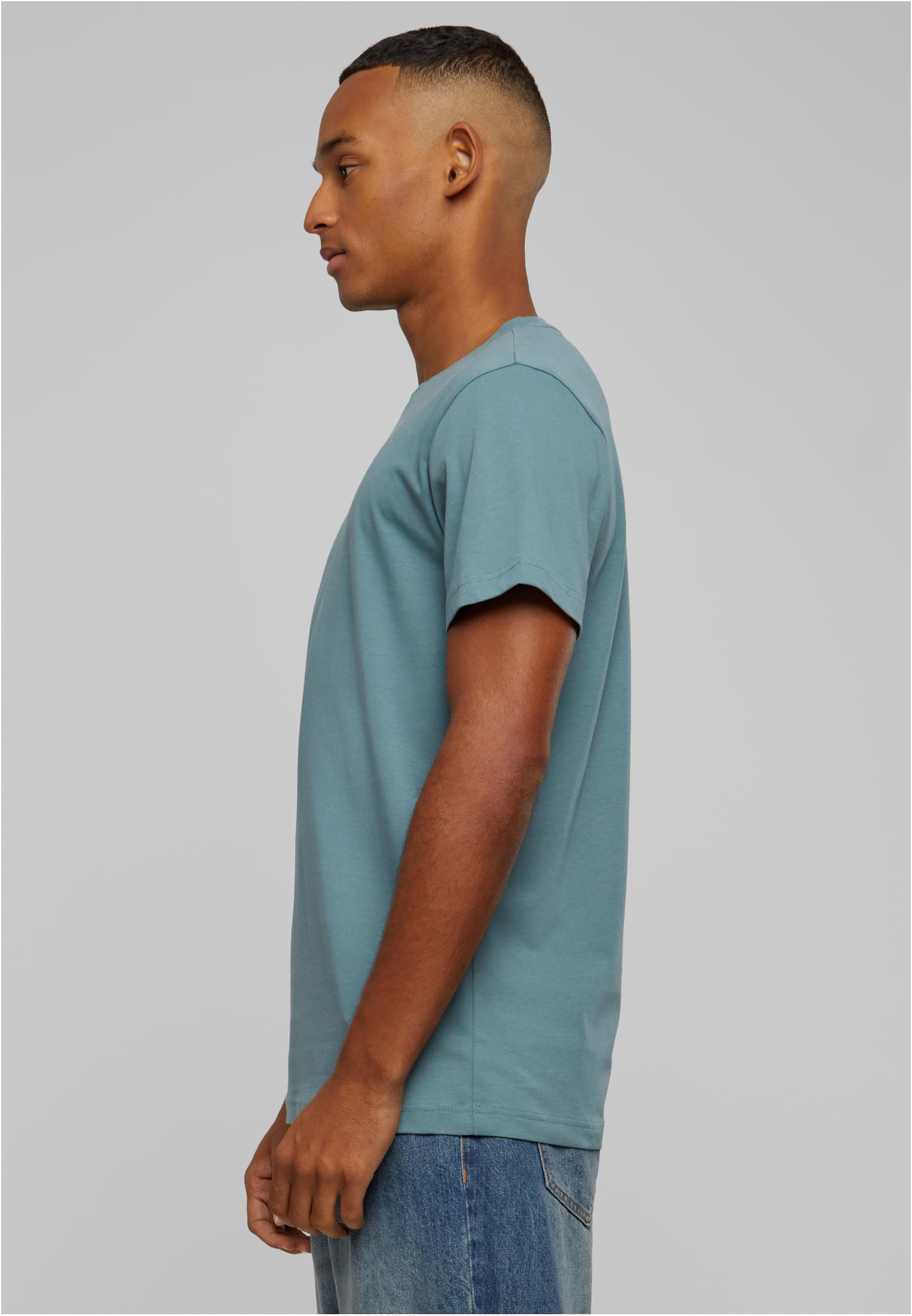 T-Shirt Round Neck dustyblue | dustyblue