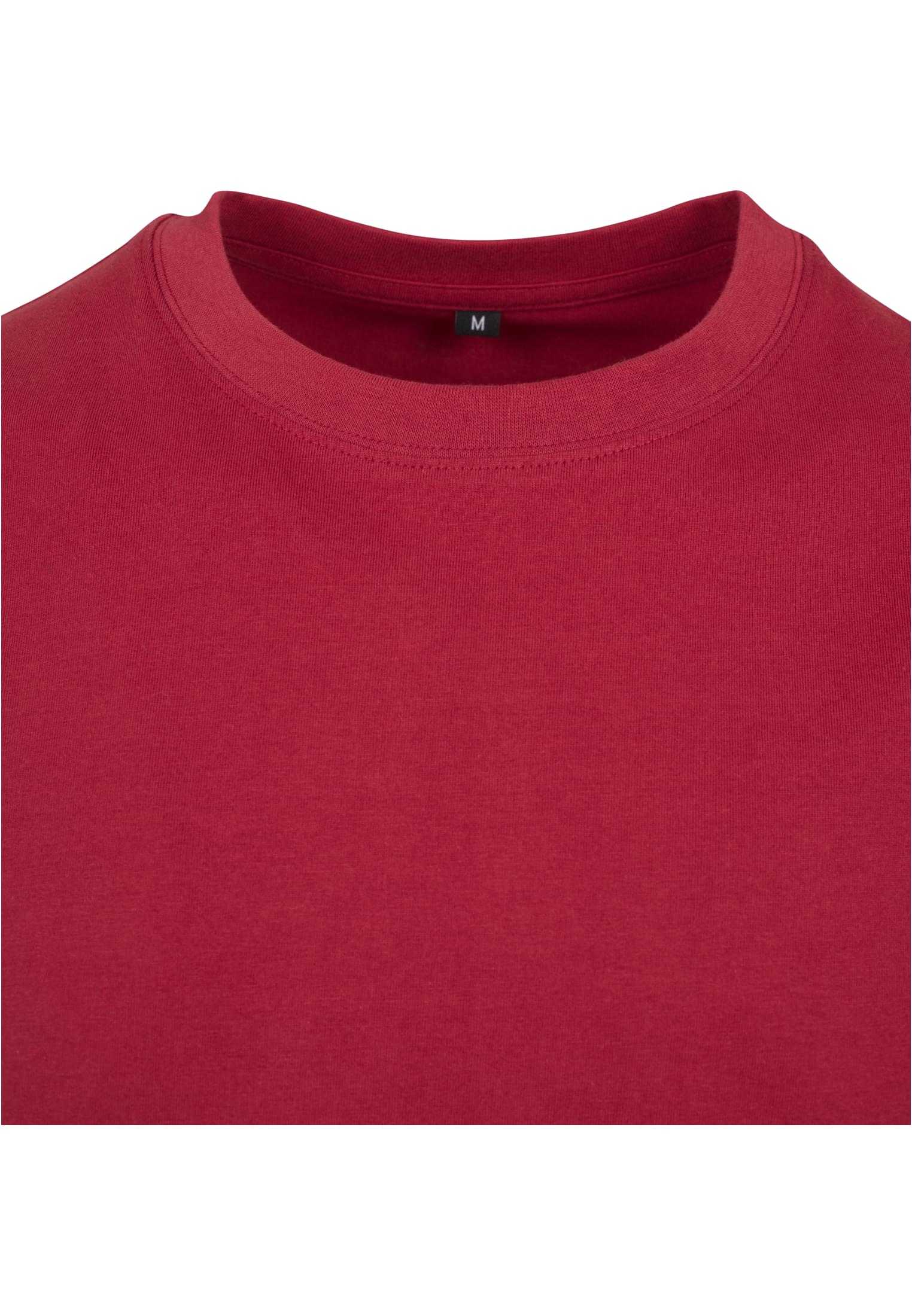 T-Shirt Round Neck burgundy | burgundy