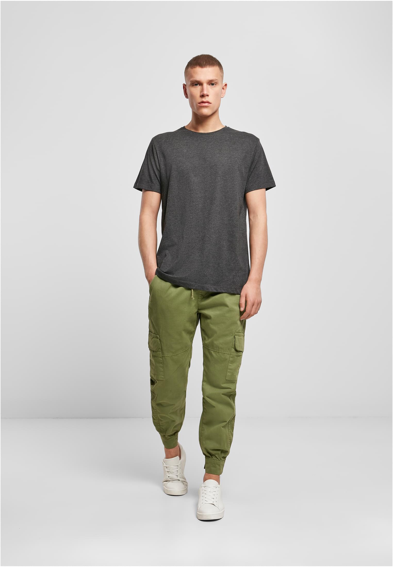 Light T-Shirt Round Neck charcoal | charcoal