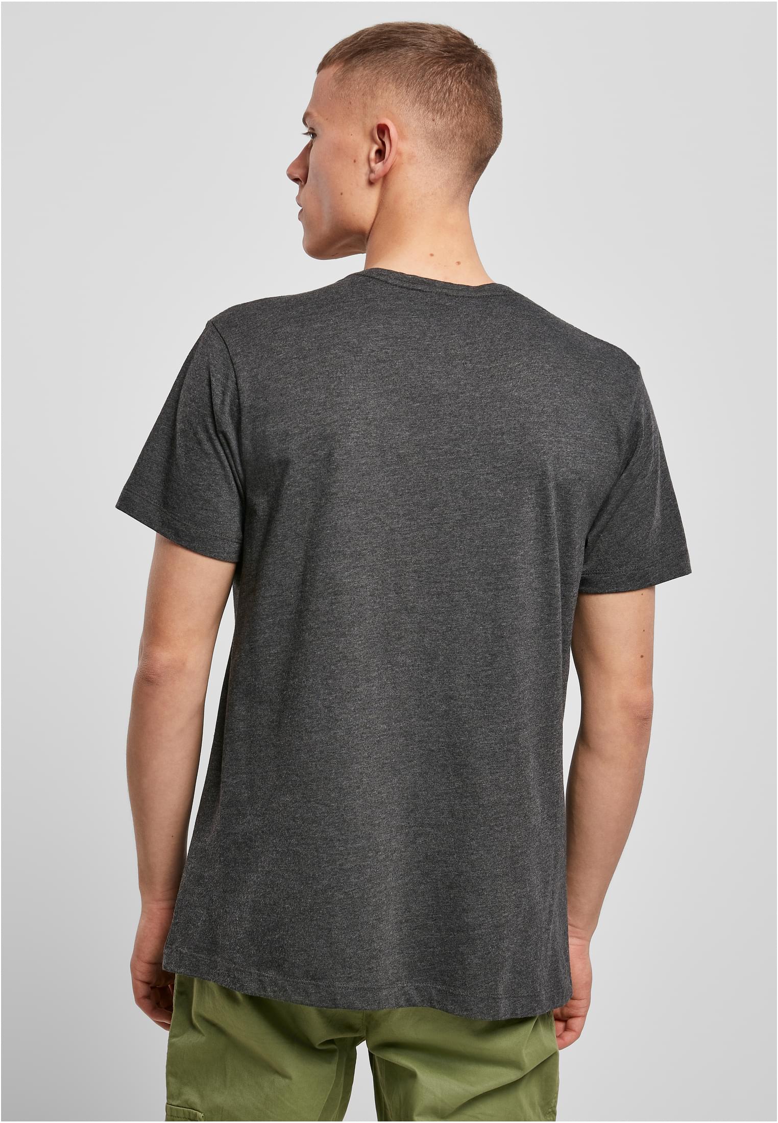 Light T-Shirt Round Neck charcoal | charcoal