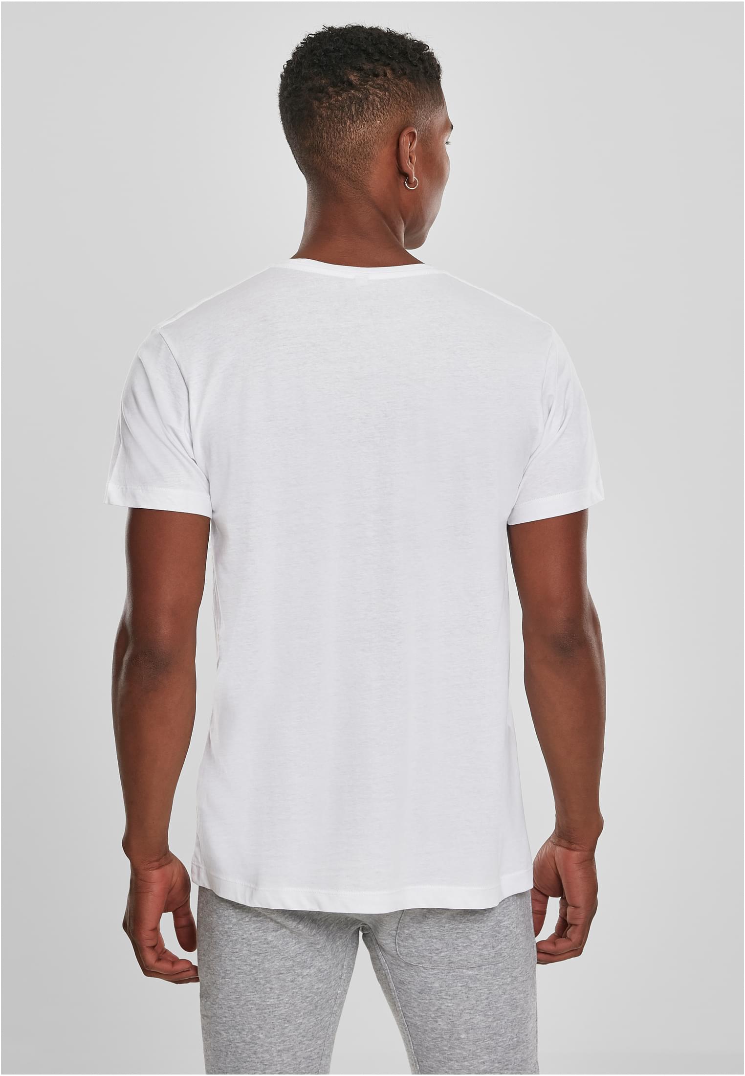 Light T-Shirt Round Neck white | white